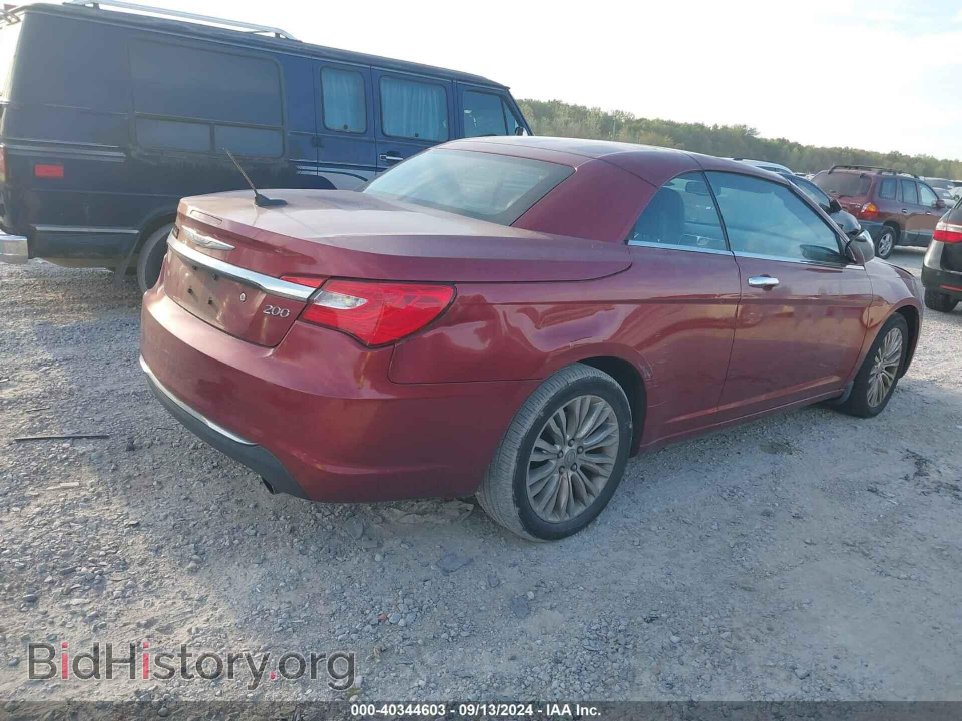 2012 CHRYSLER 200 - VIN: 1C3BCBFG1CN245160 - Фото 4