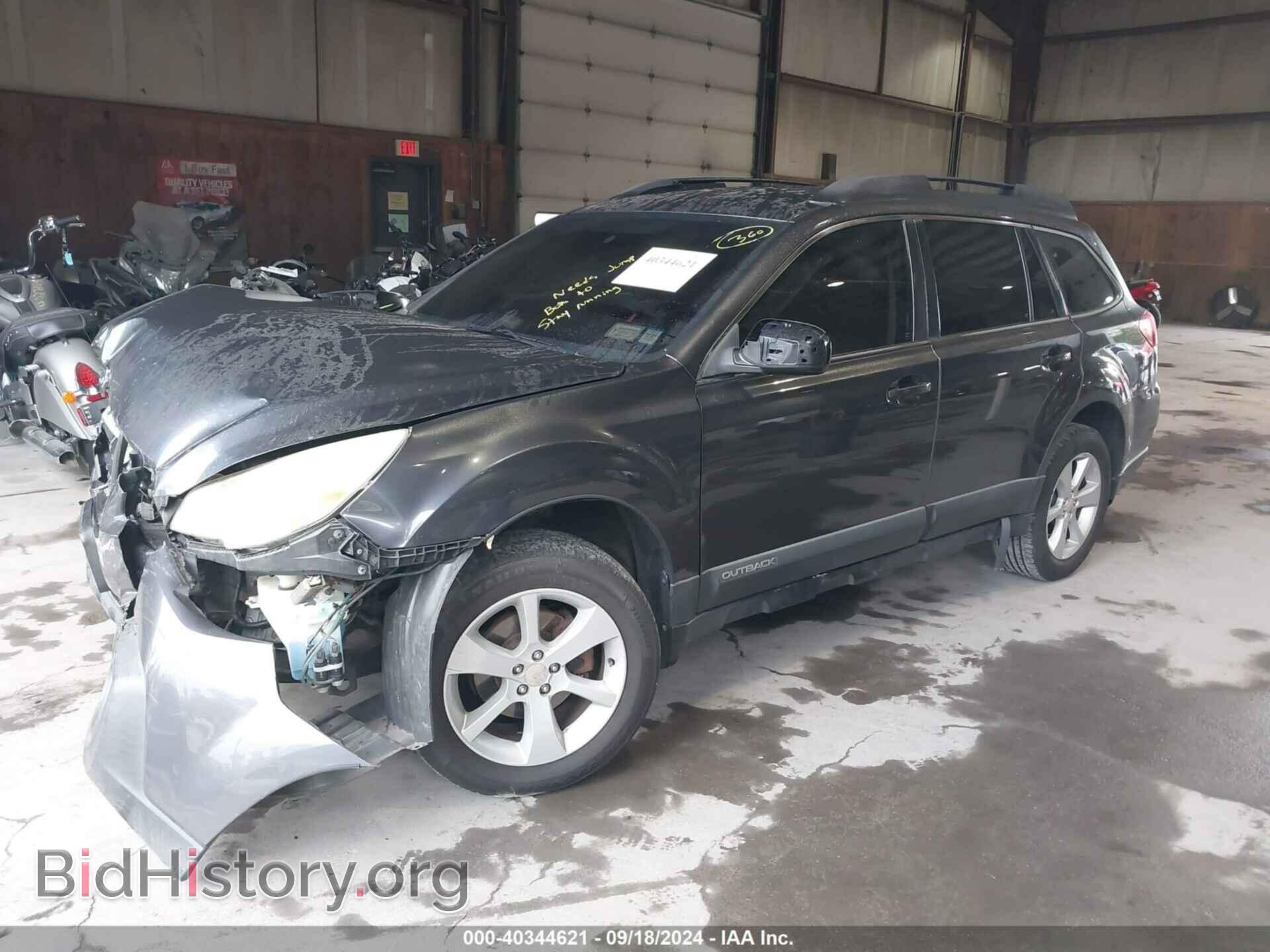 2013 SUBARU OUTBACK - VIN: 4S4BRBCC1D3285257 - Фото 2