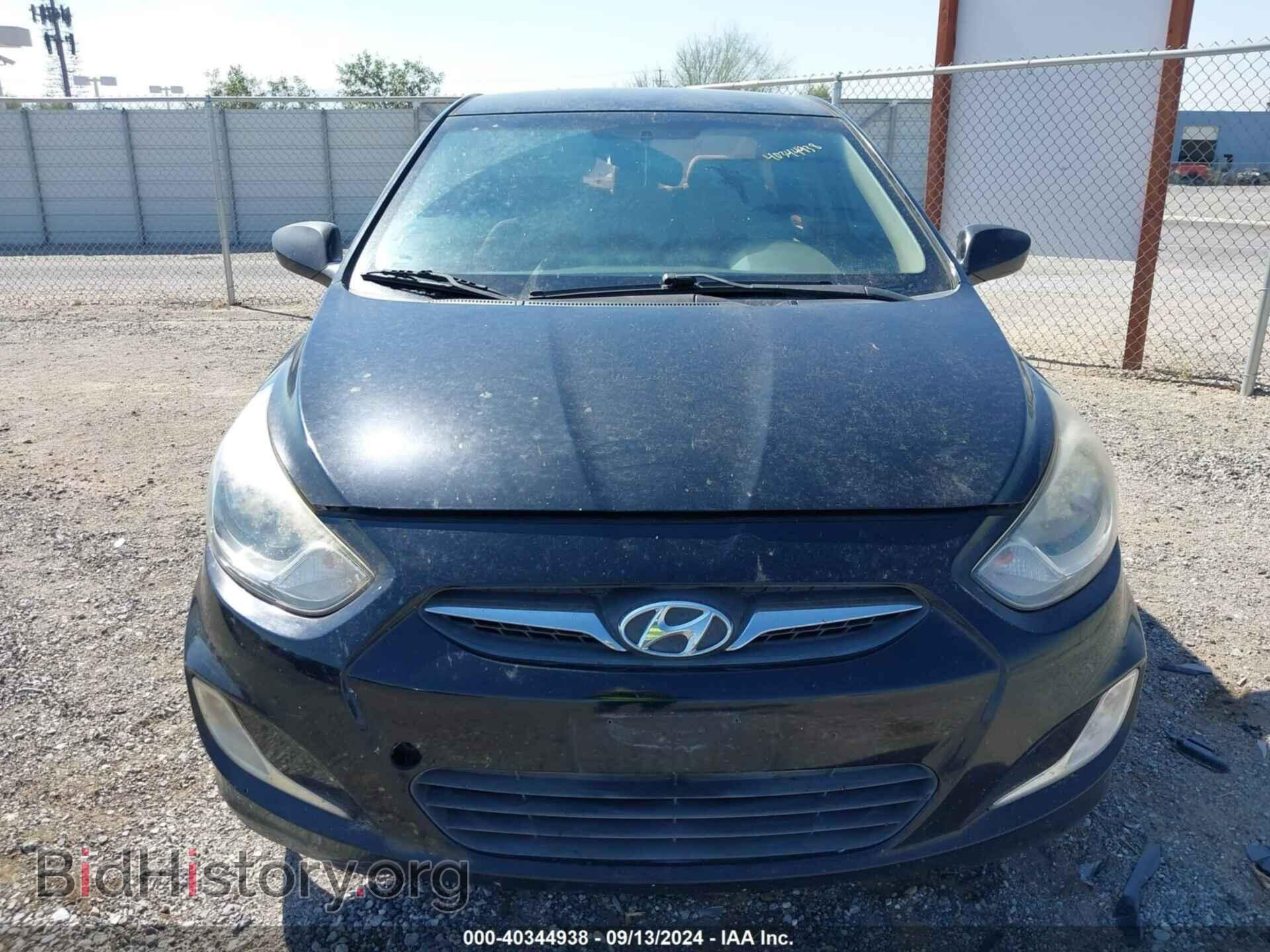 2013 HYUNDAI ACCENT - VIN: KMHCU4AEXDU576501 - Фото 6