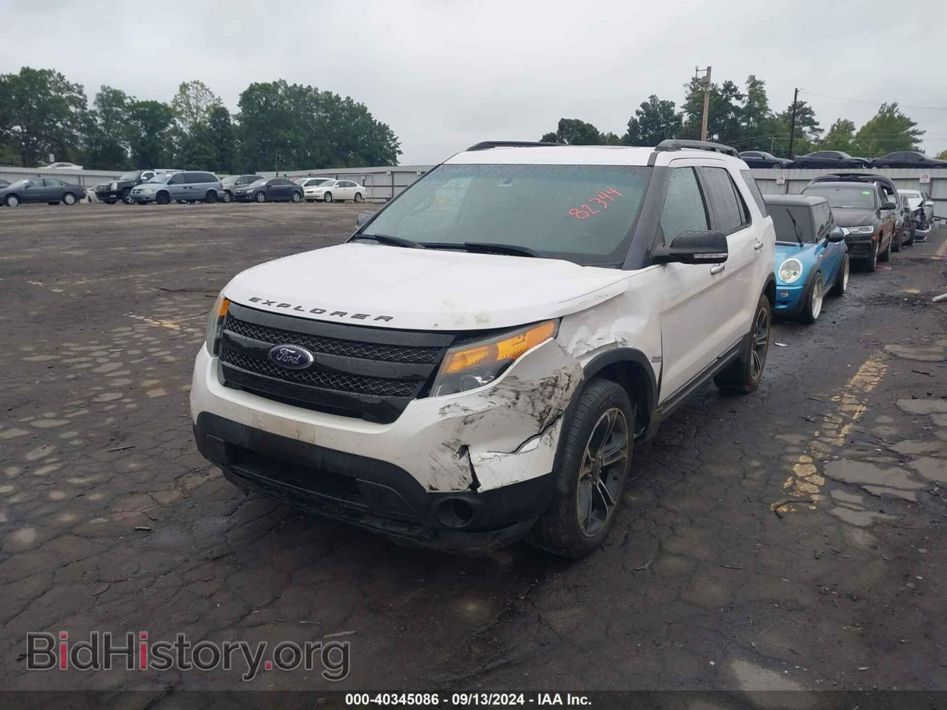 2014 FORD EXPLORER - VIN: 1FM5K8GT6EGB82344 - Фото 2