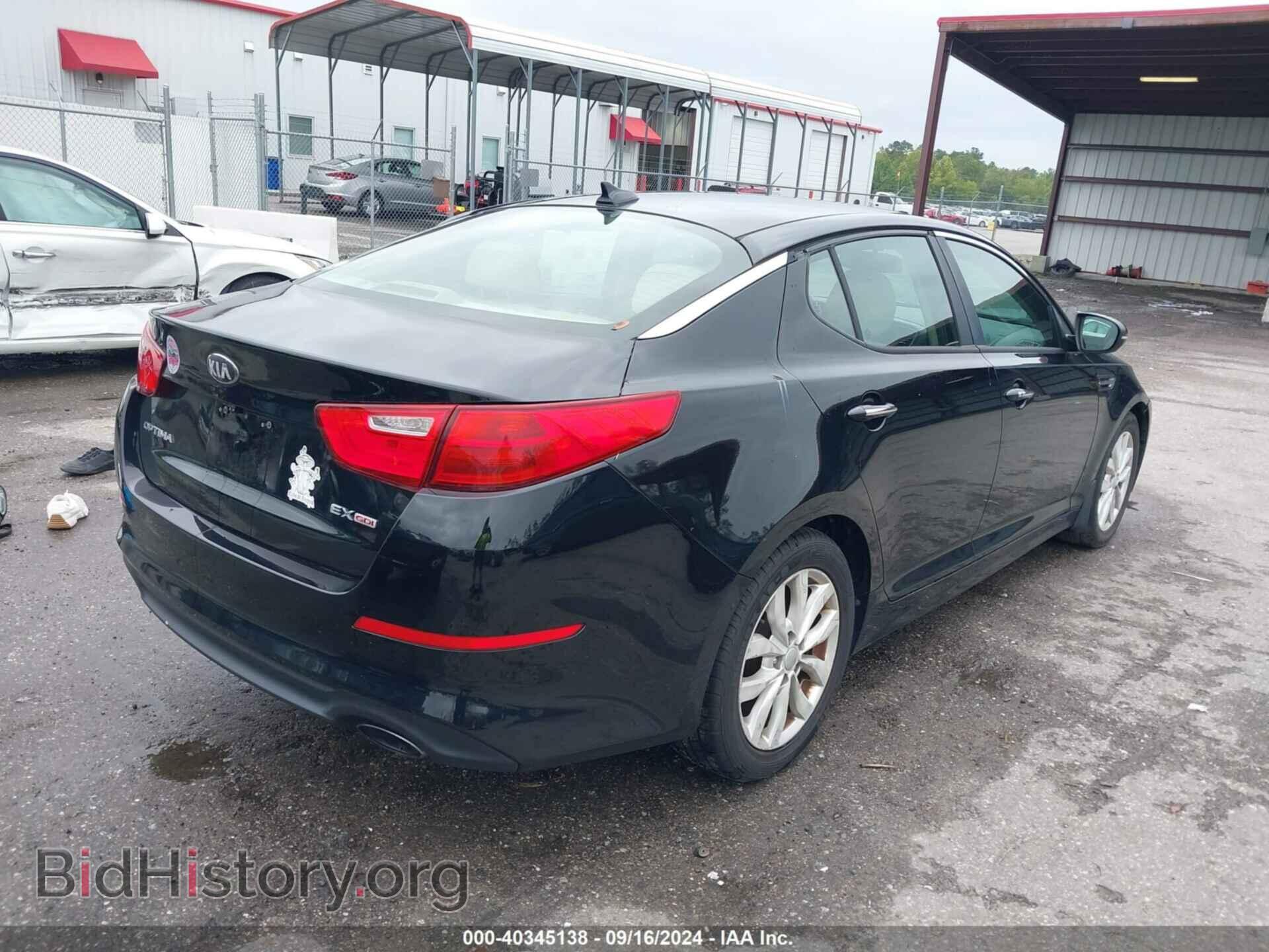 2014 KIA OPTIMA - VIN: 5XXGN4A71EG268144 - Фото 4