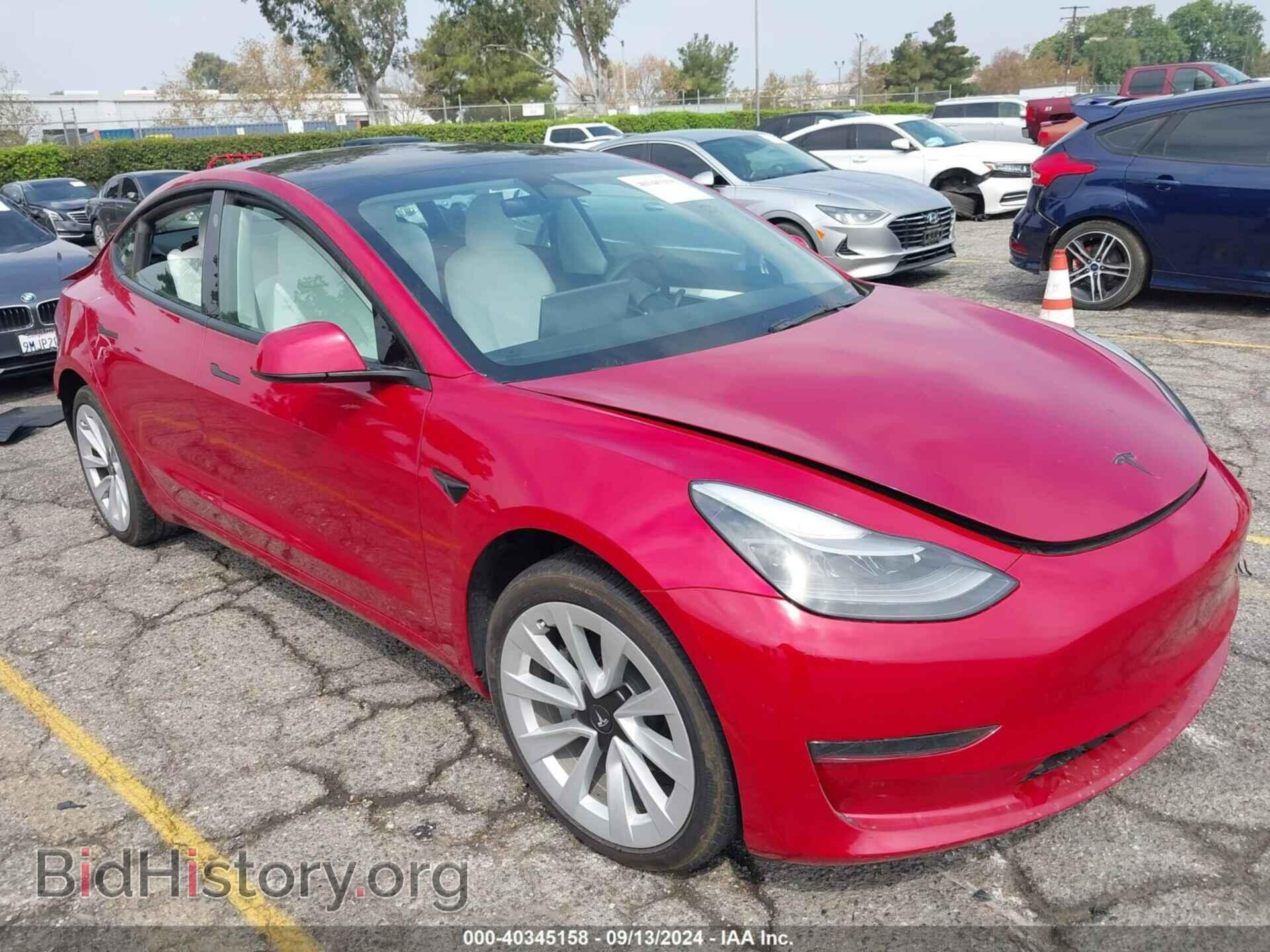 Photo 5YJ3E1EA4PF466287 - TESLA MODEL 3 2023