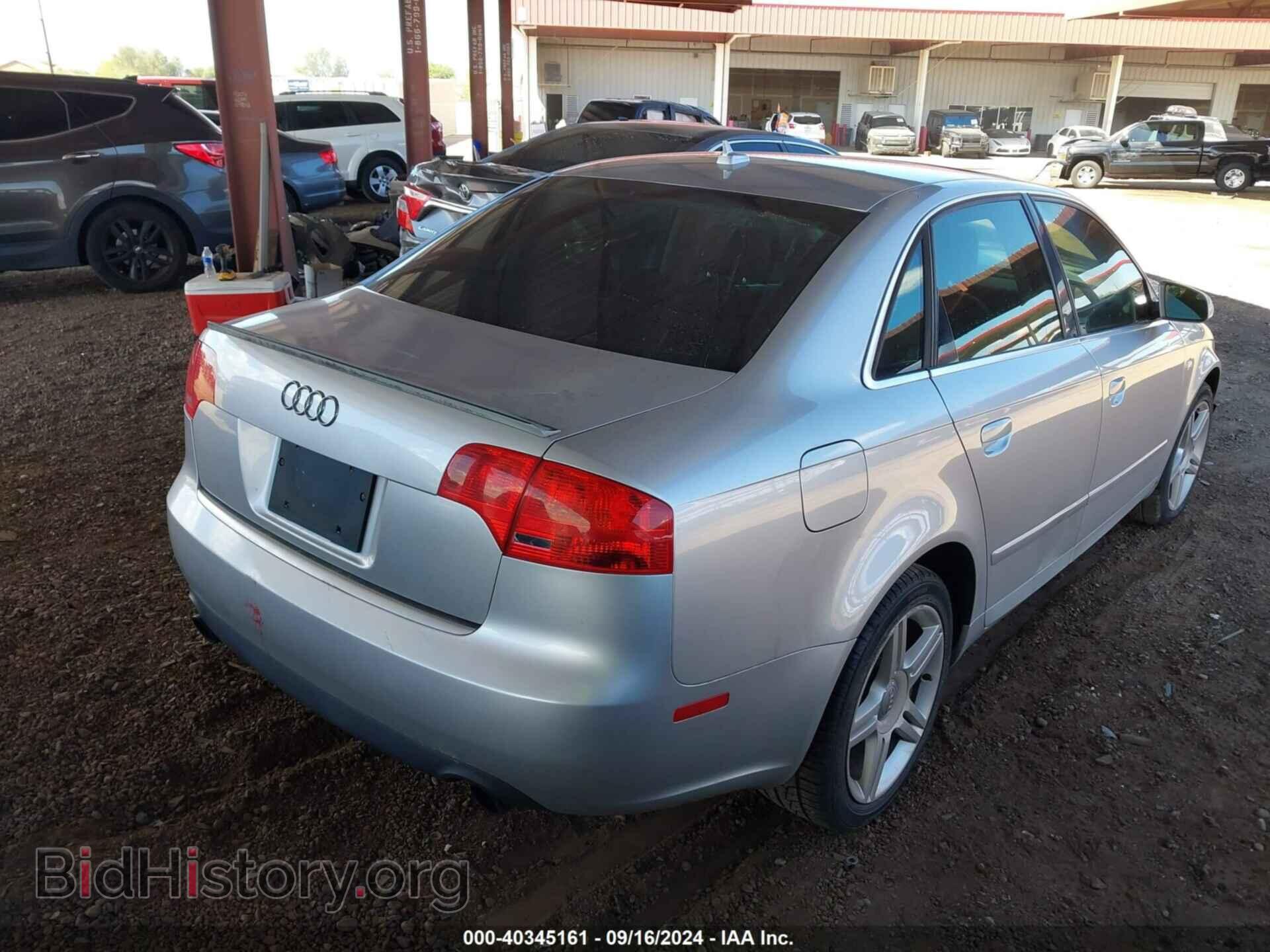 2007 AUDI A4 - VIN: WAUAF78E07A209932 - Фото 4