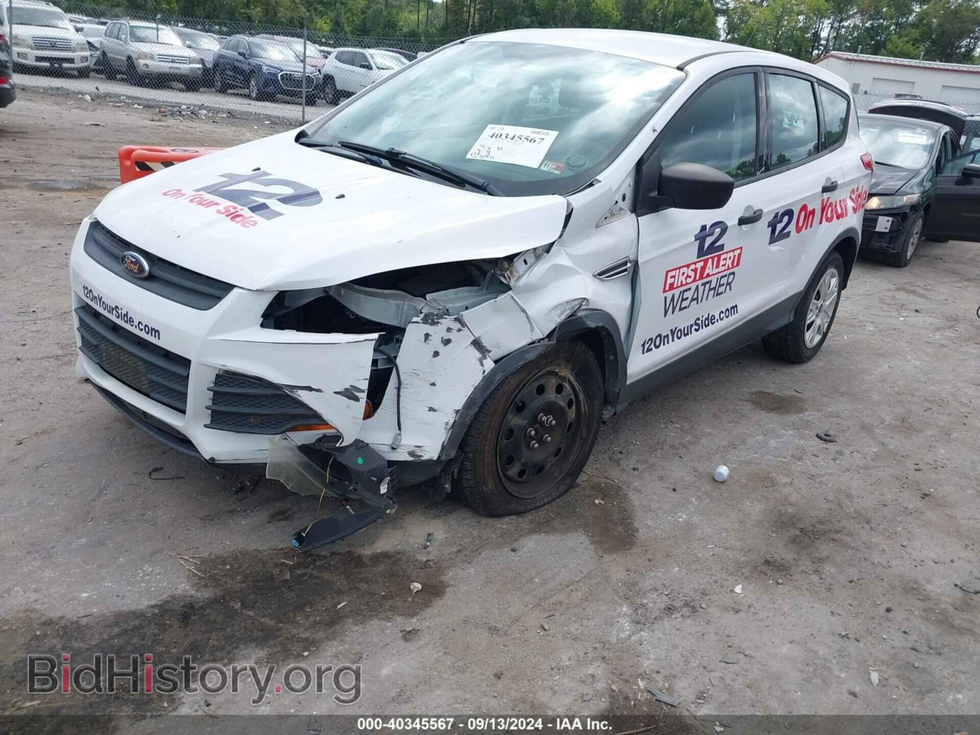 2014 FORD ESCAPE - VIN: 1FMCU0F75EUD10016 - Фото 2