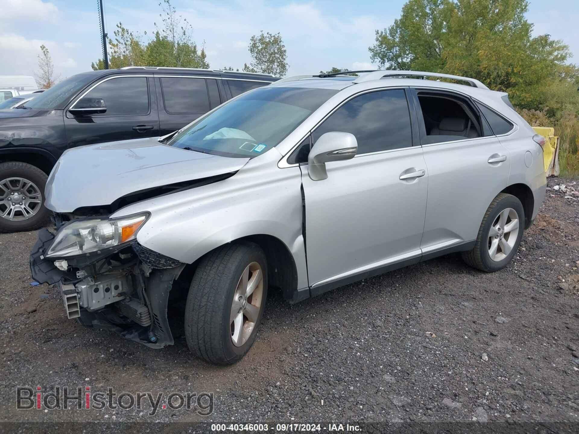 2010 LEXUS RX 350 - VIN: 2T2BK1BA9AC080271 - Фото 2