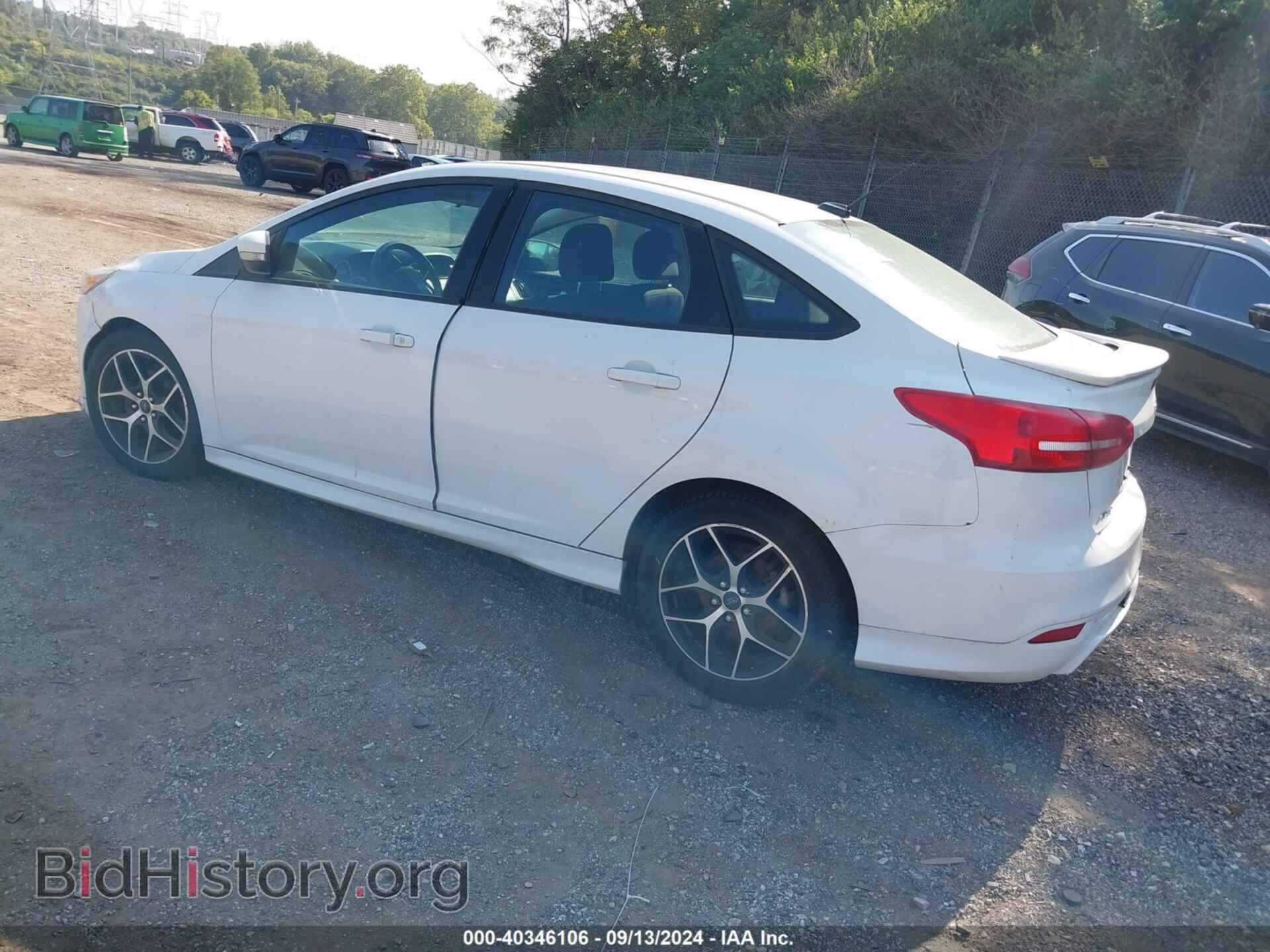 2015 FORD FOCUS - VIN: 1FADP3F2XFL258840 - Фото 3