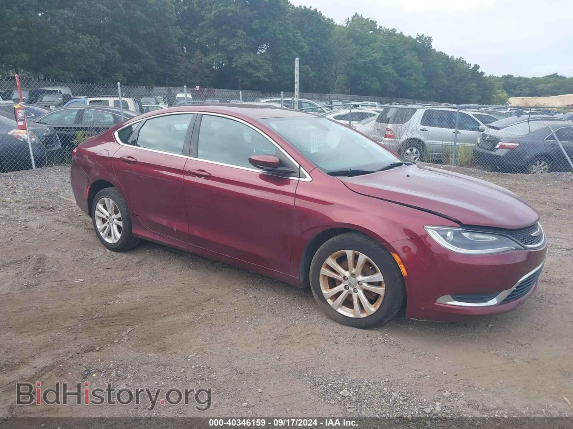 Фотография 1C3CCCAB1GN140694 - CHRYSLER 200 2016