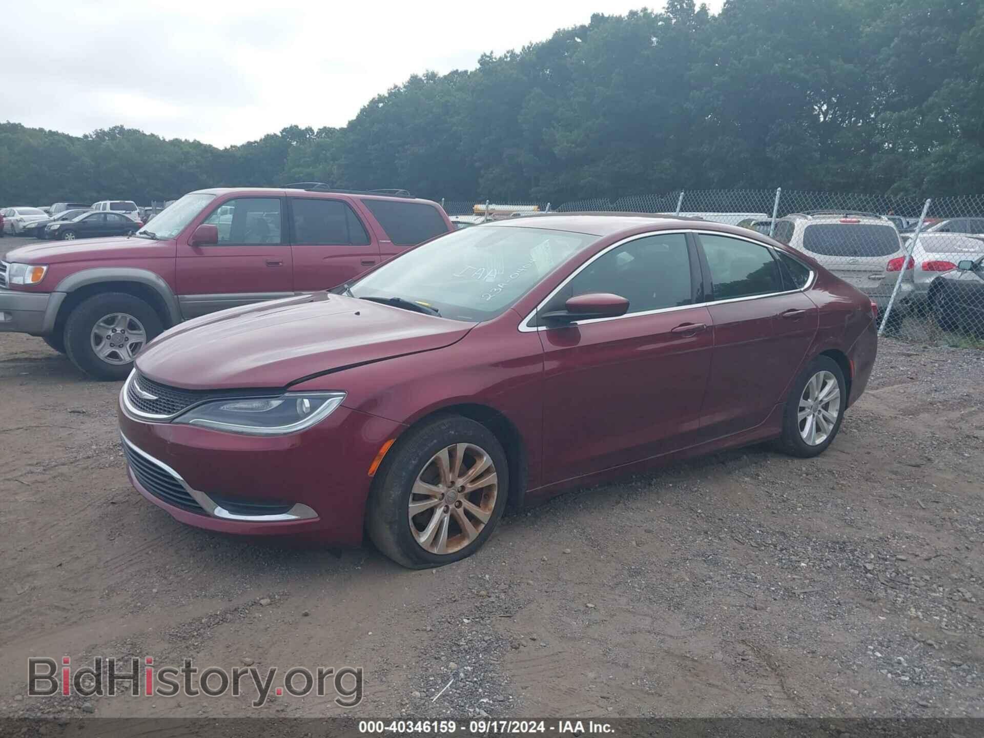 2016 CHRYSLER 200 - VIN: 1C3CCCAB1GN140694 - Фото 2