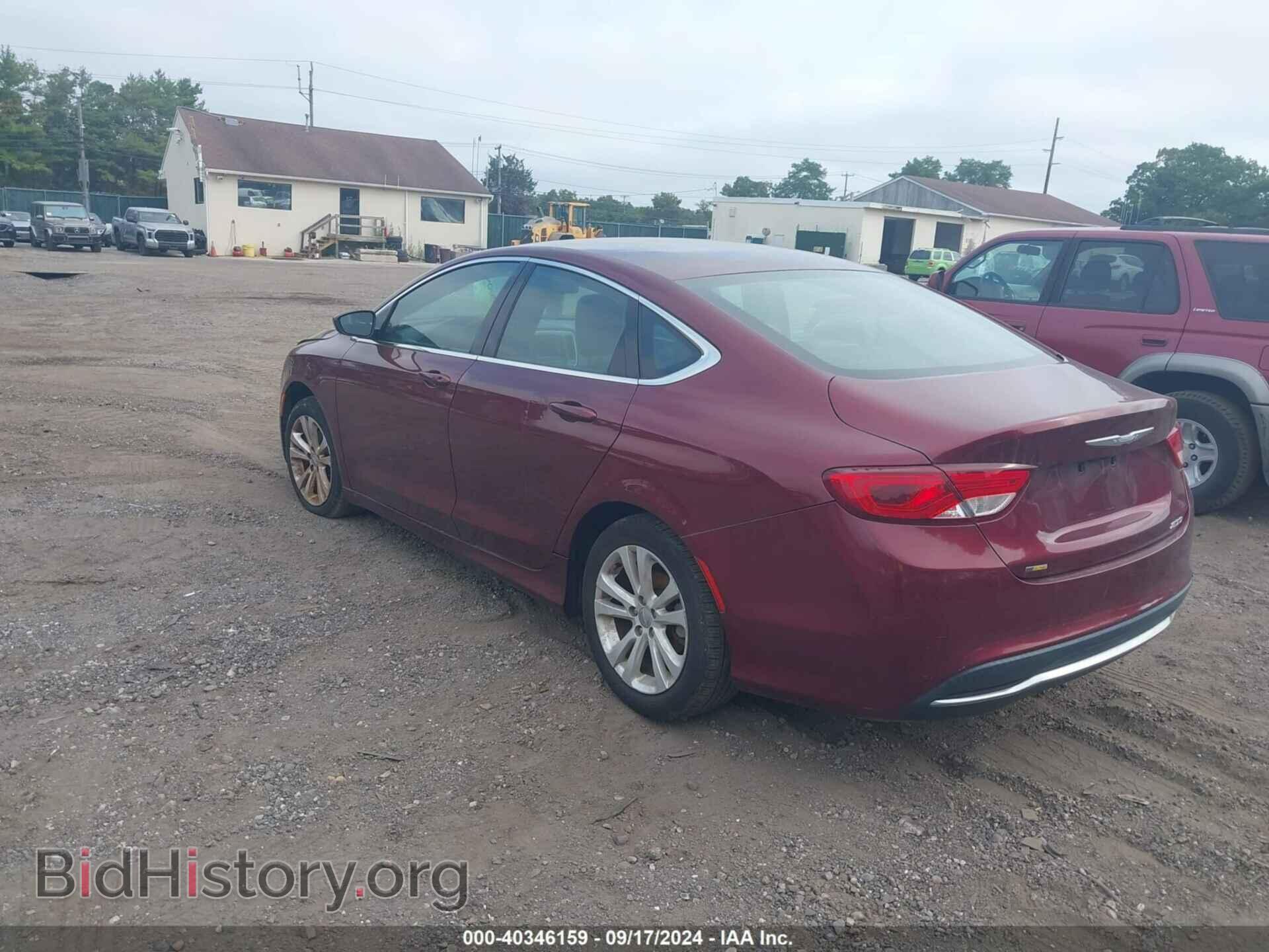 2016 CHRYSLER 200 - VIN: 1C3CCCAB1GN140694 - Фото 3