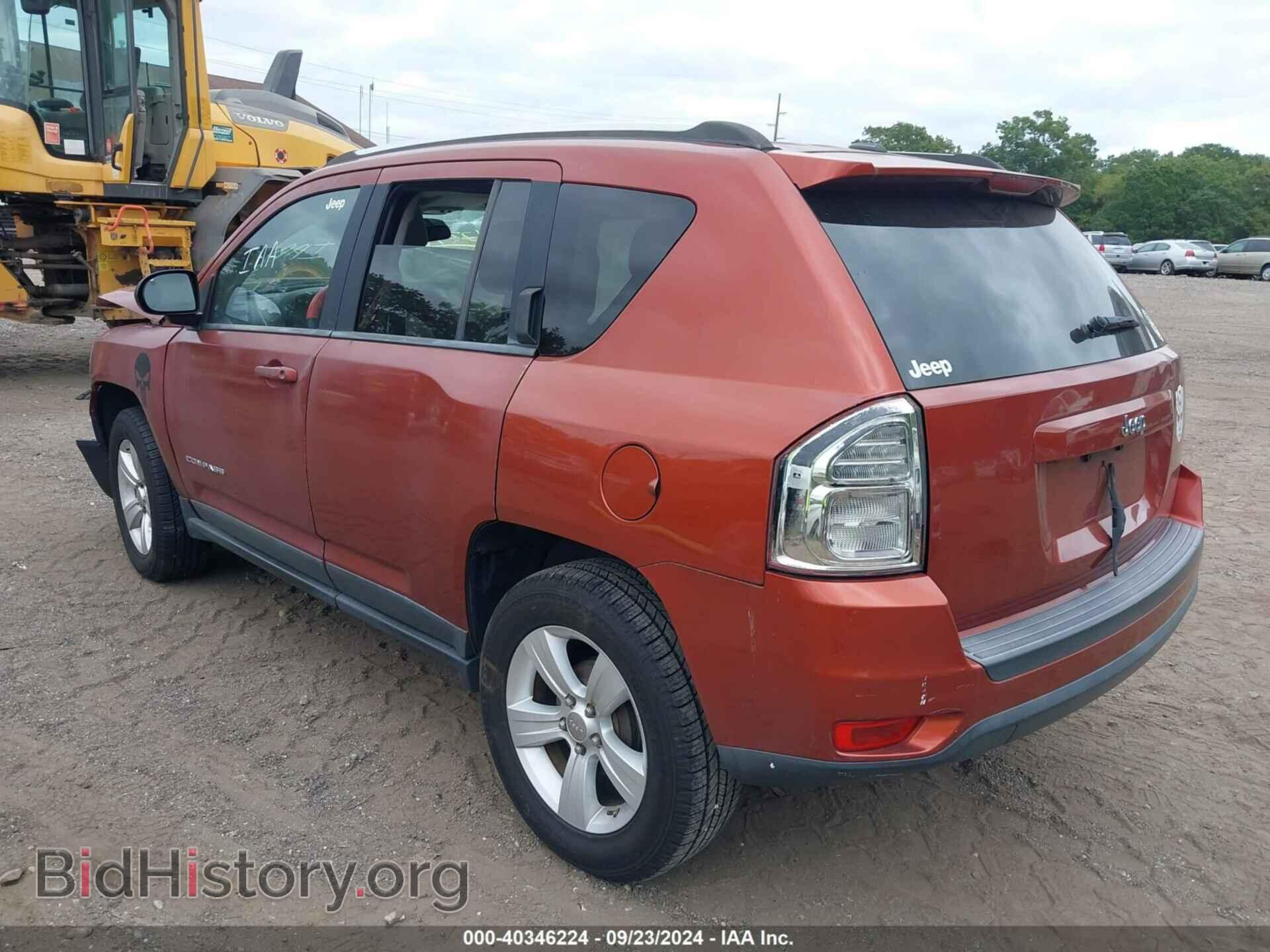 2012 JEEP COMPASS - VIN: 1C4NJCBB3CD631244 - Фото 3