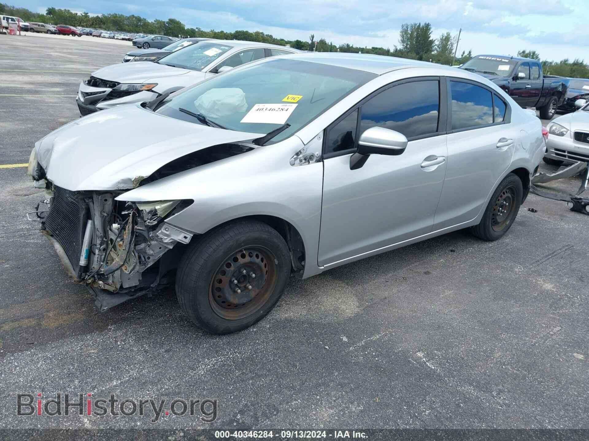 2014 HONDA CIVIC - VIN: 19XFB2F56EE030668 - Фото 2