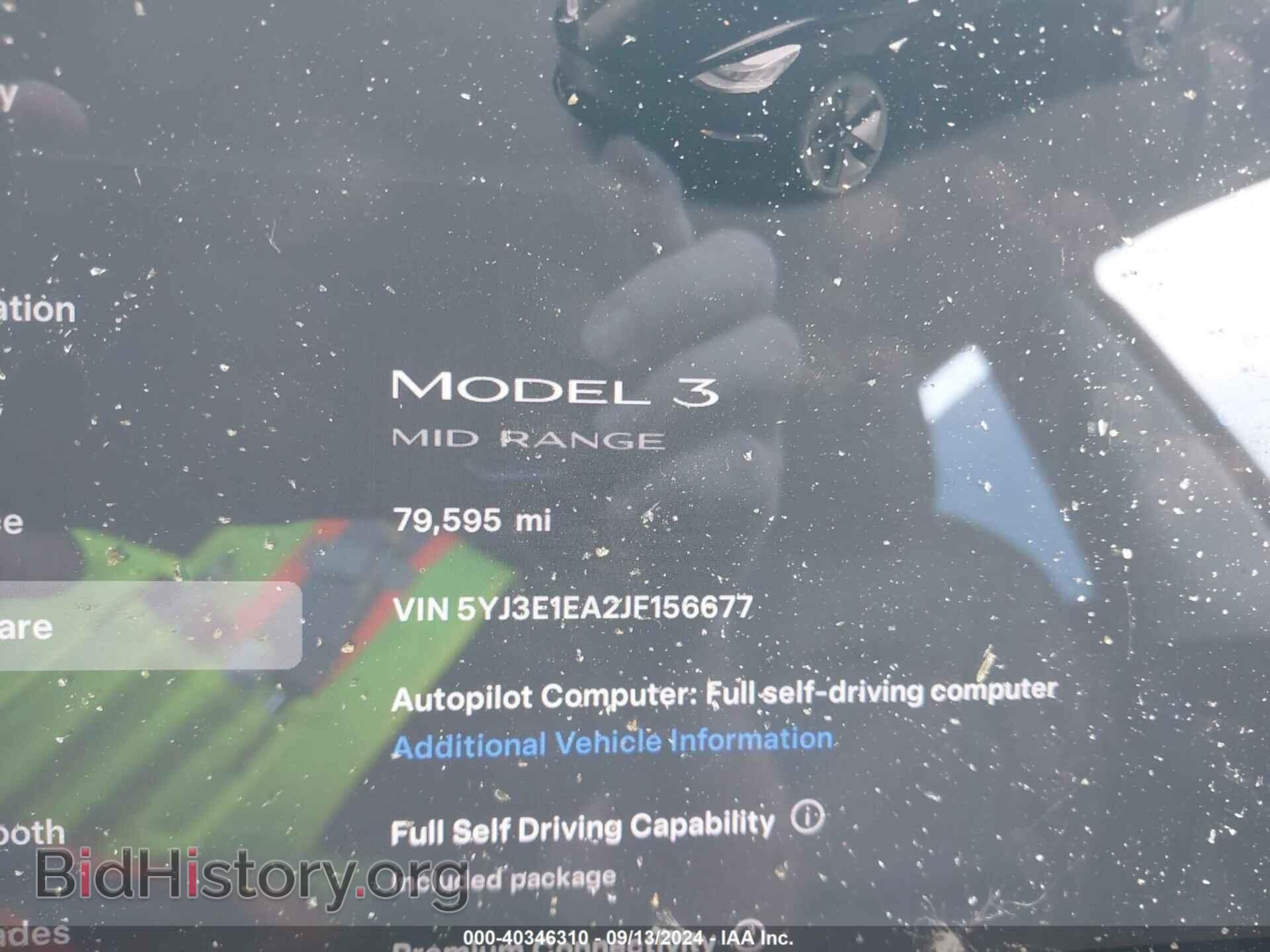 2018 TESLA MODEL 3 - VIN: 5YJ3E1EA2JF156677 - Фото 7