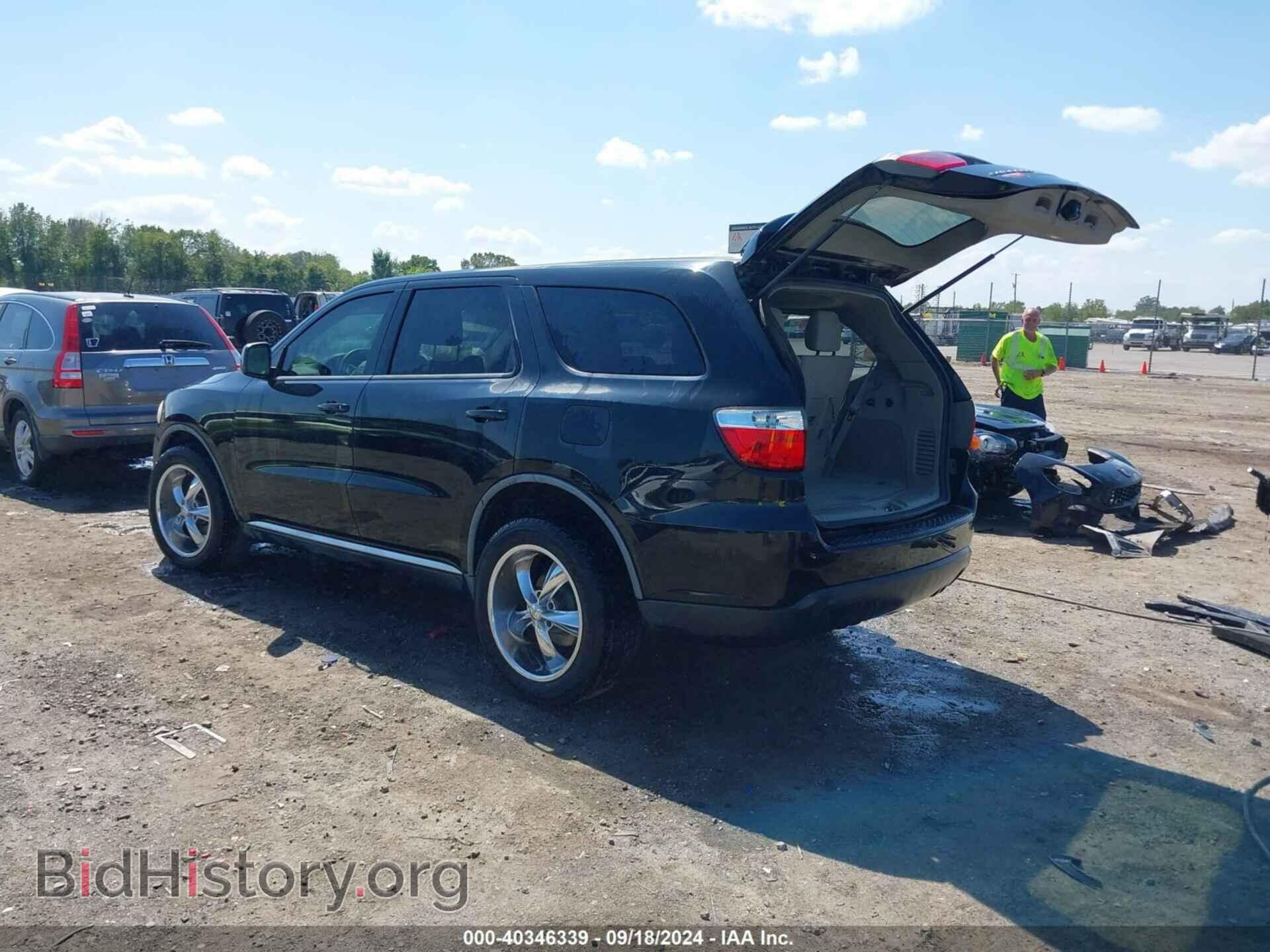 2012 DODGE DURANGO - VIN: 1C4RDHAG6CC204875 - Фото 3