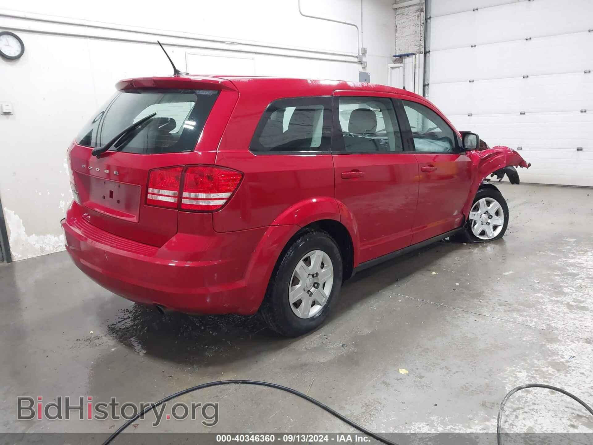 2012 DODGE JOURNEY - VIN: 3C4PDCAB0CT257056 - Фото 4