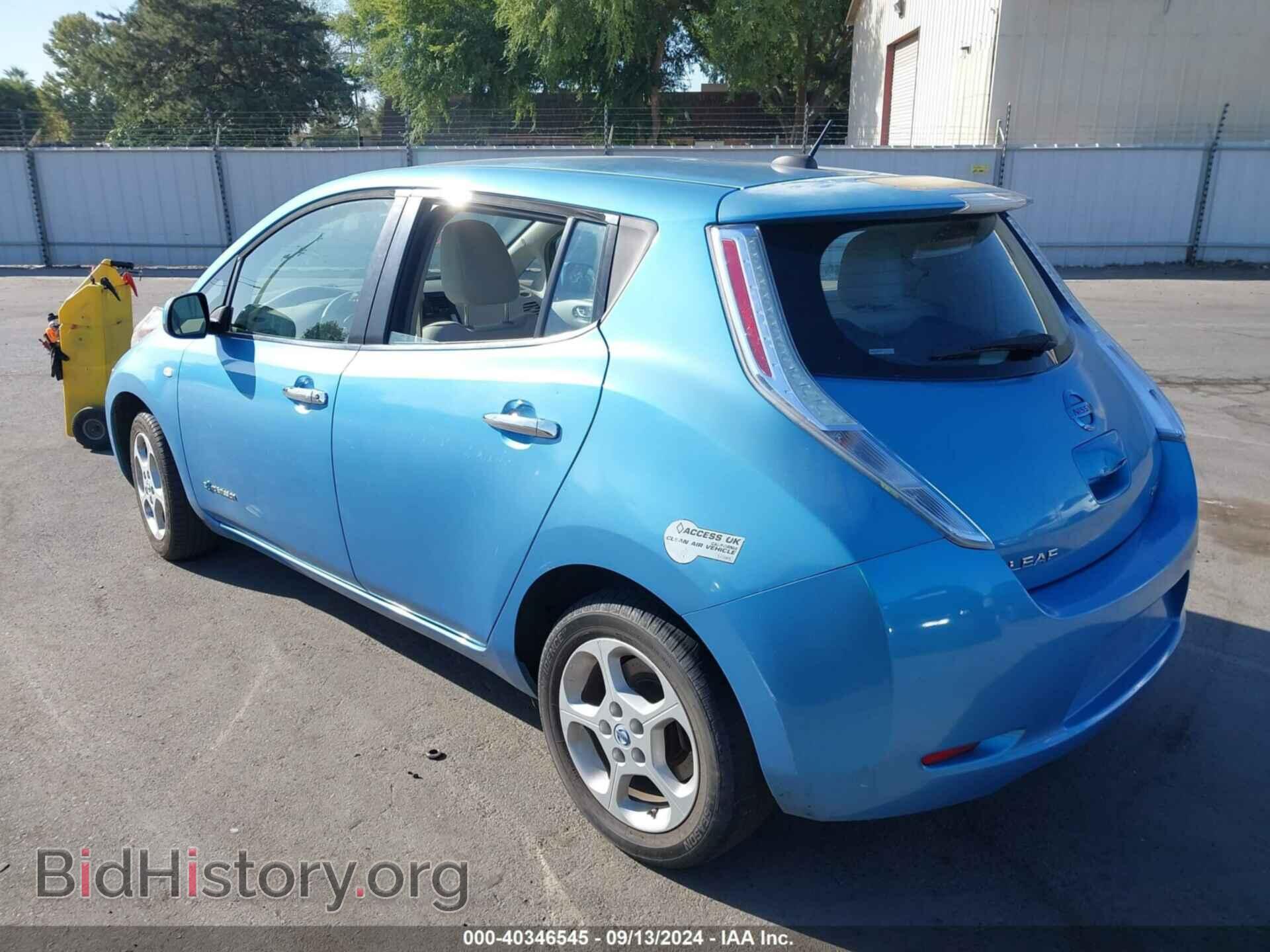 2012 NISSAN LEAF - VIN: JN1AZ0CP5CT020902 - Фото 3