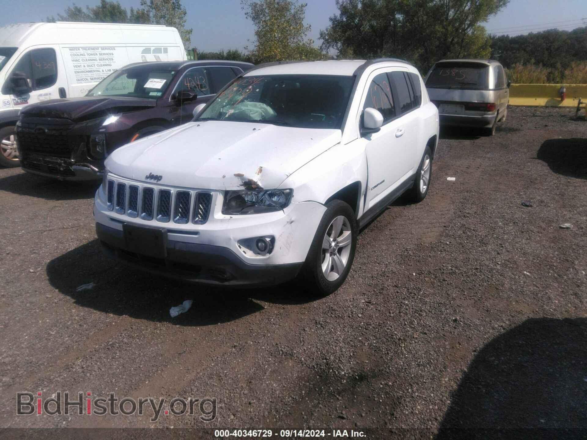 2014 JEEP COMPASS - VIN: 1C4NJDEB1ED766307 - Фото 2