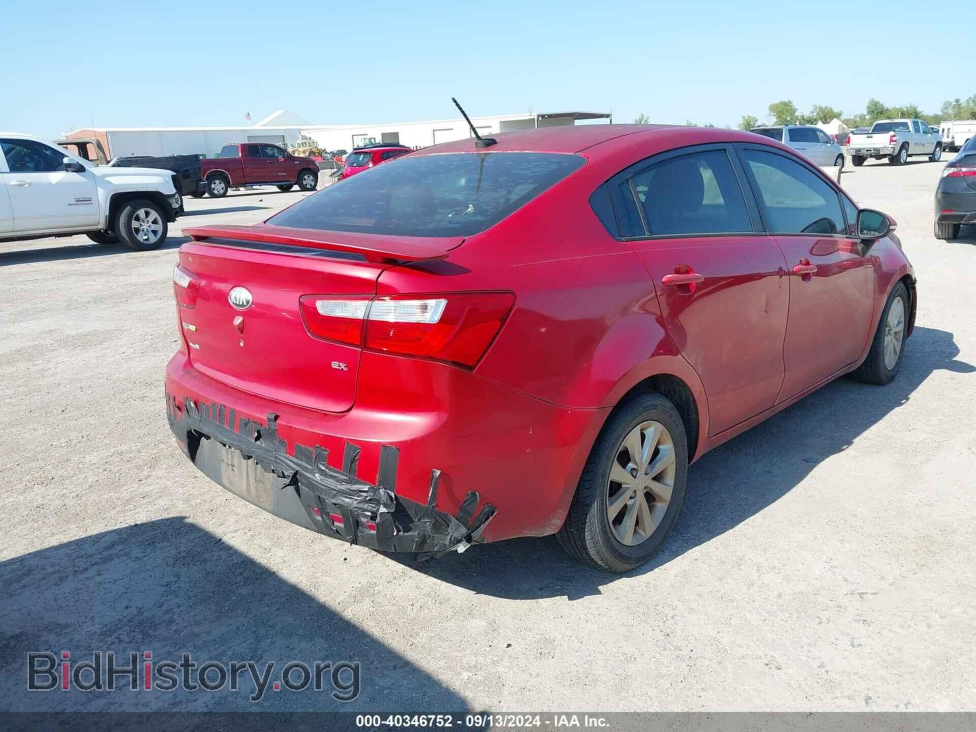 2013 KIA RIO - VIN: KNADN4A39D6134685 - Фото 4