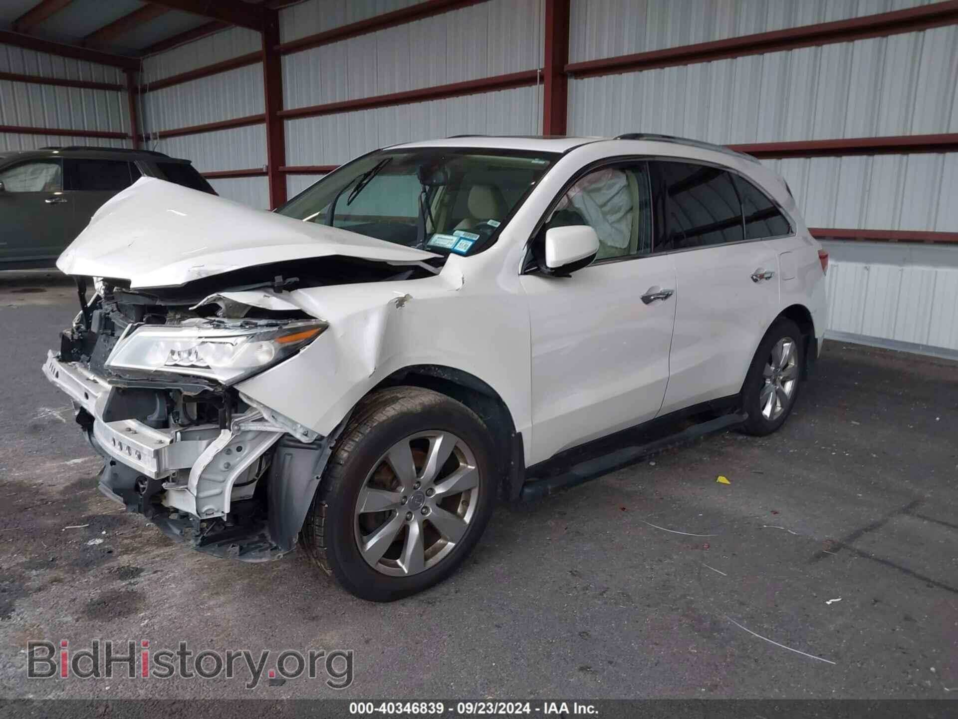 2015 ACURA MDX - VIN: 5FRYD4H83FB005503 - Фото 2