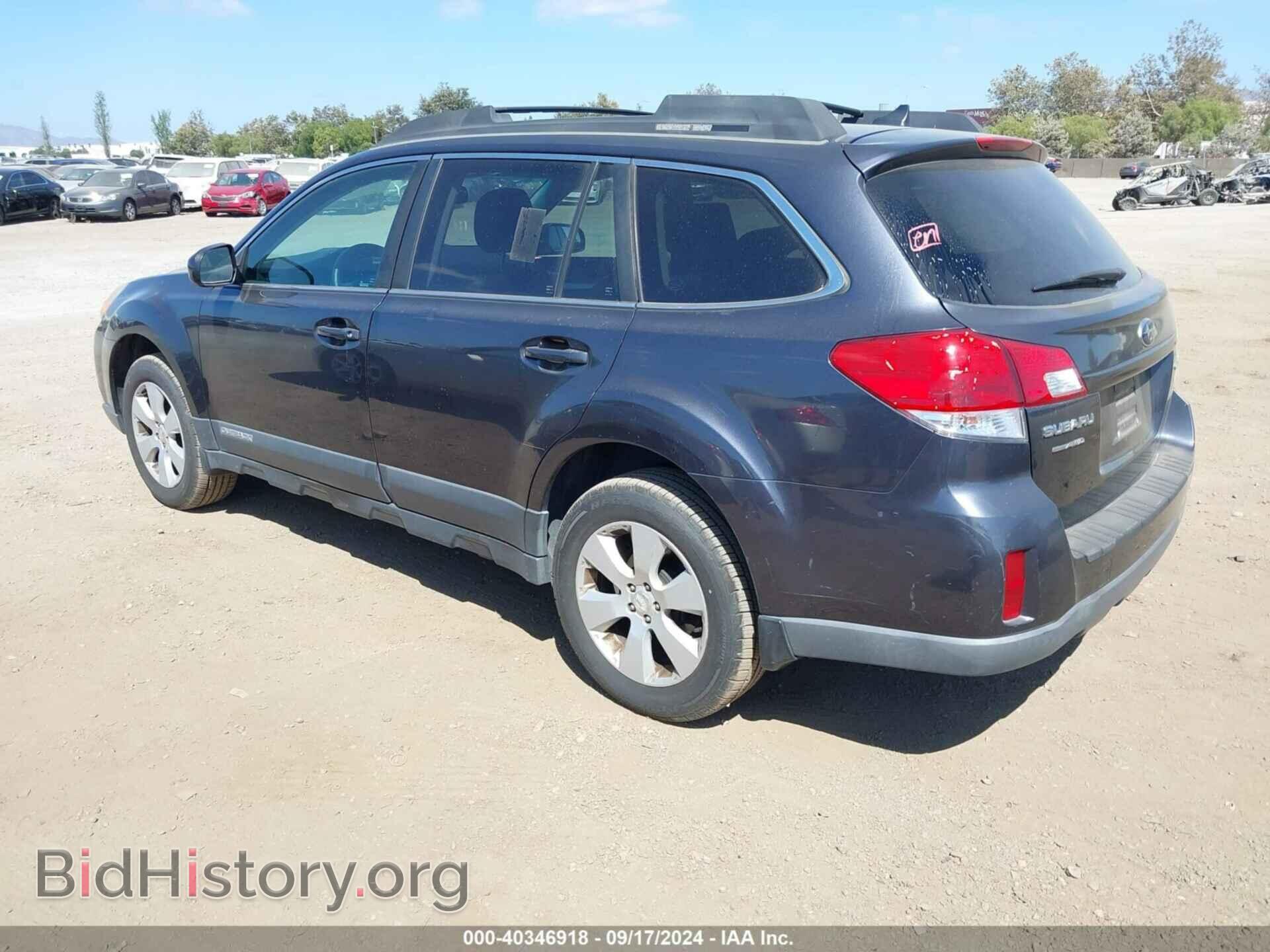 2011 SUBARU OUTBACK - VIN: 4S4BRBFC2B3354143 - Фото 3