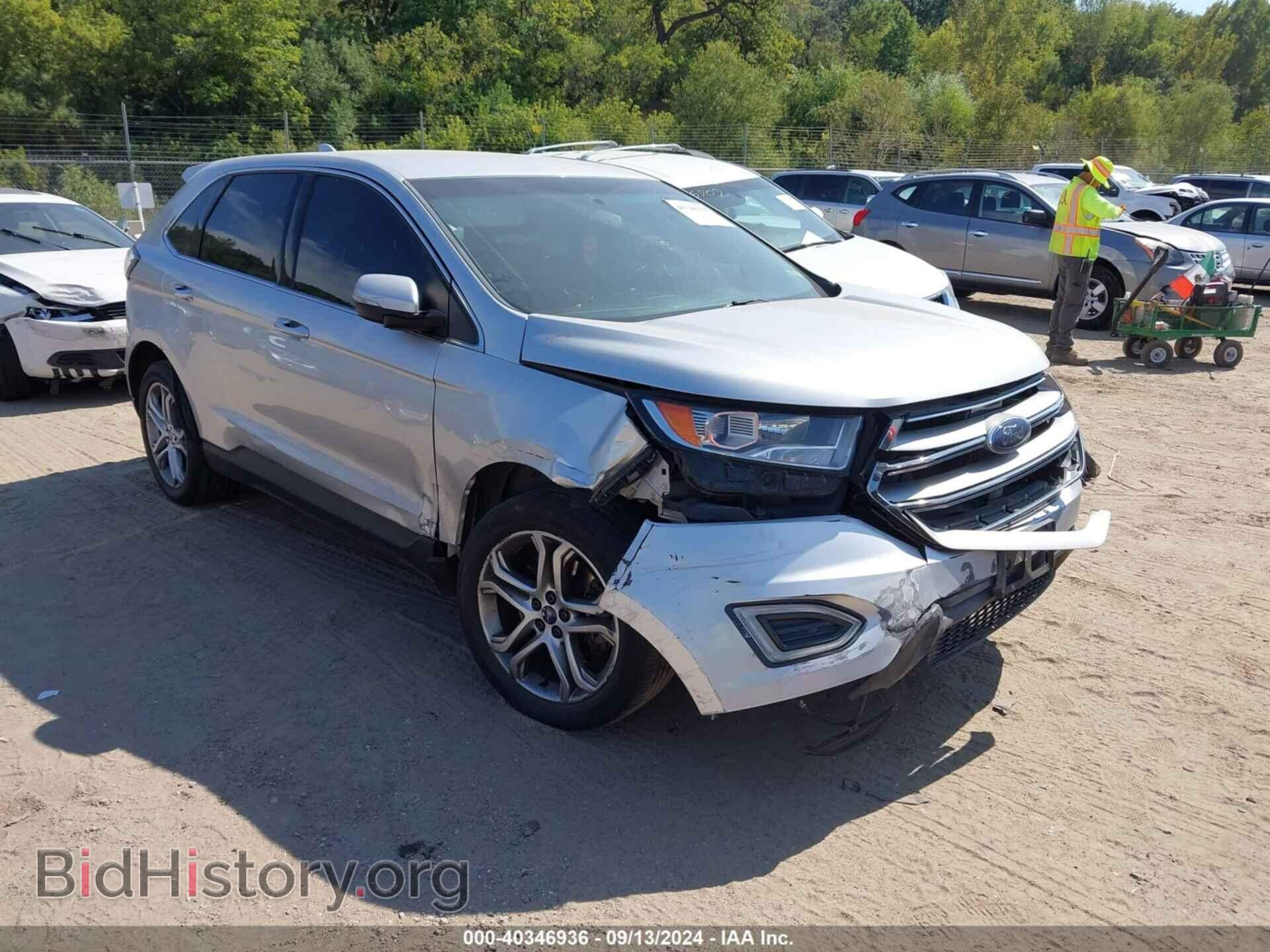 Фотография 2FMTK4K84FBB13325 - FORD EDGE 2015