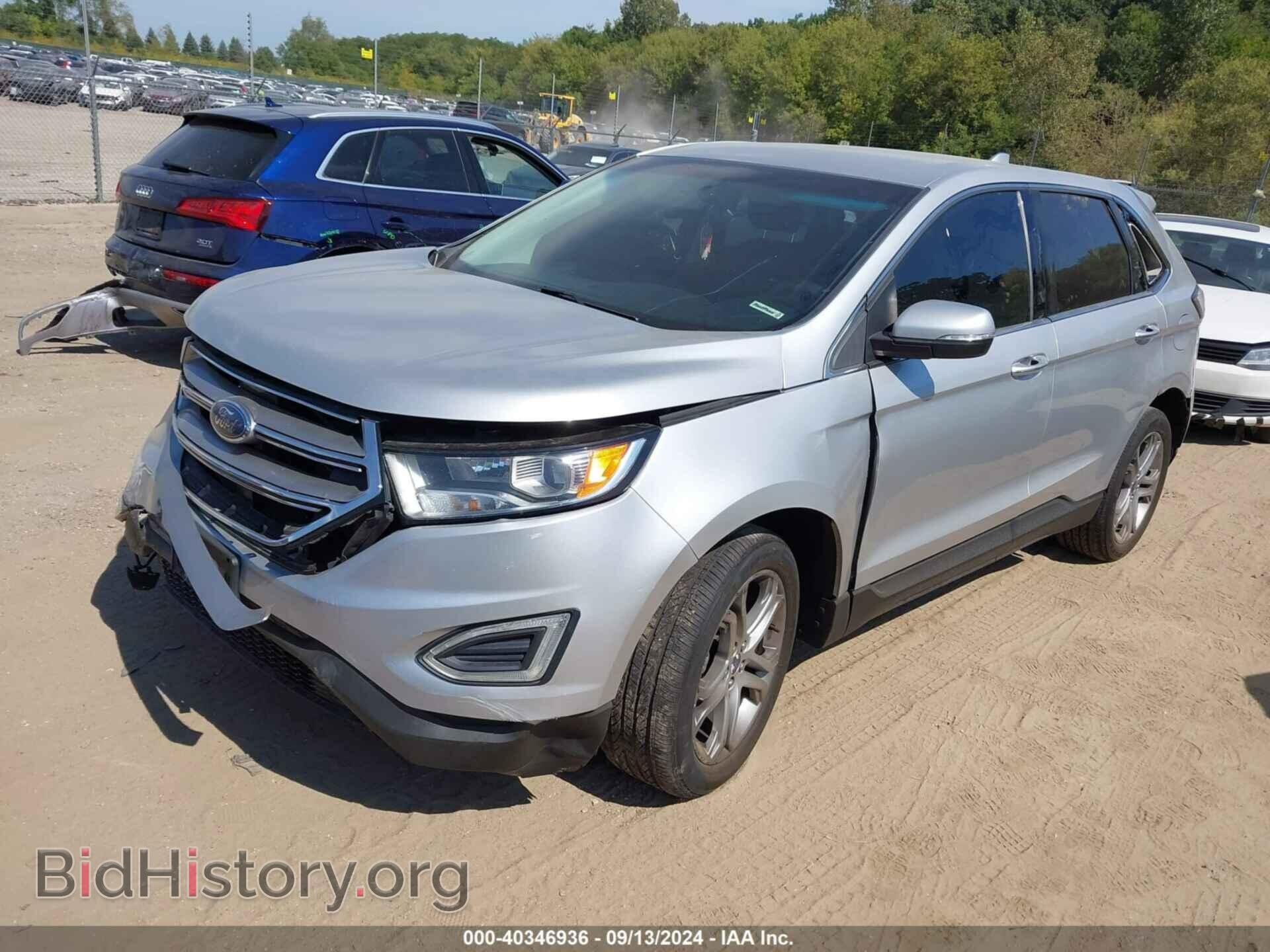2015 FORD EDGE - VIN: 2FMTK4K84FBB13325 - Photo 2