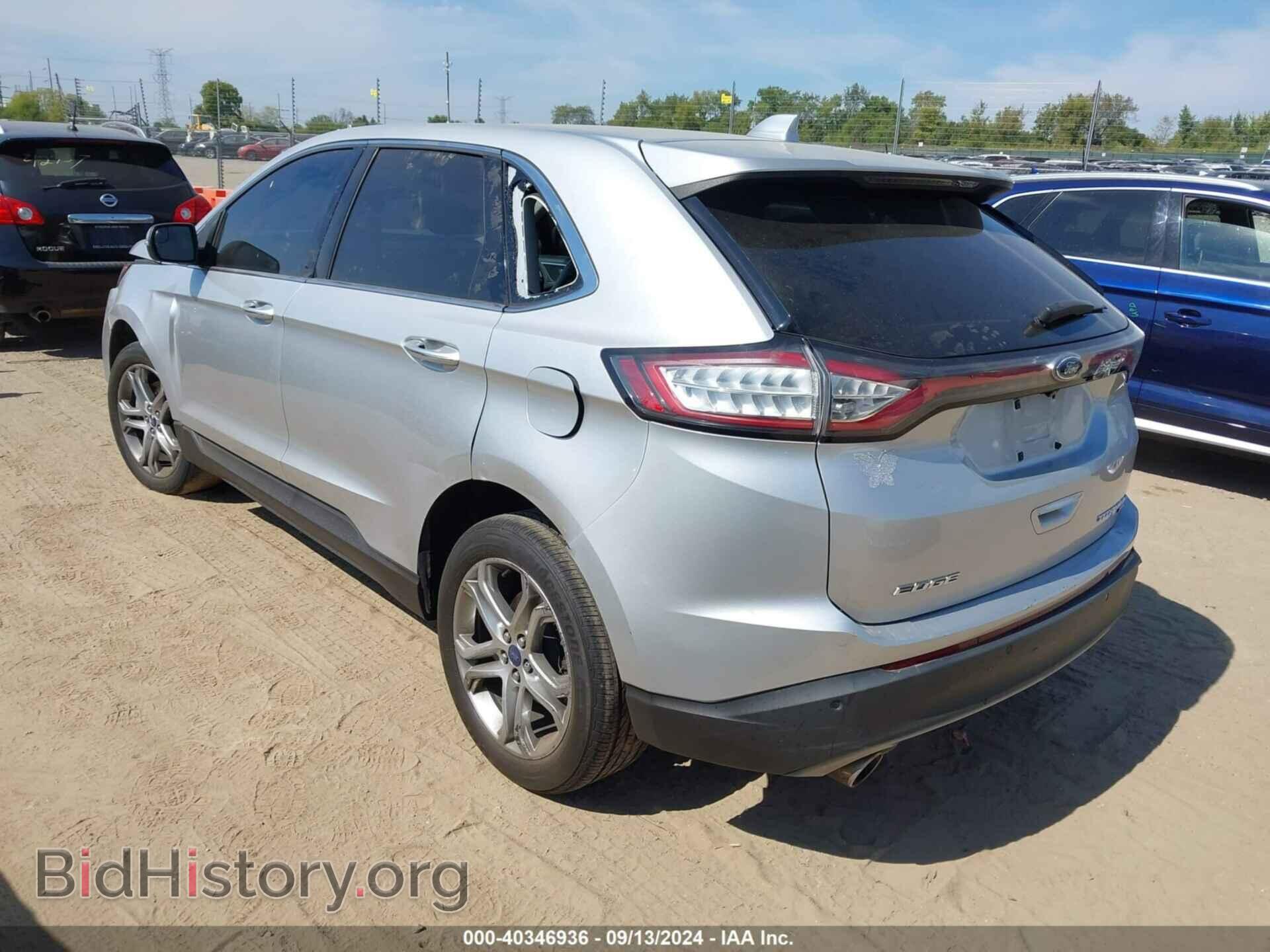 2015 FORD EDGE - VIN: 2FMTK4K84FBB13325 - Photo 3