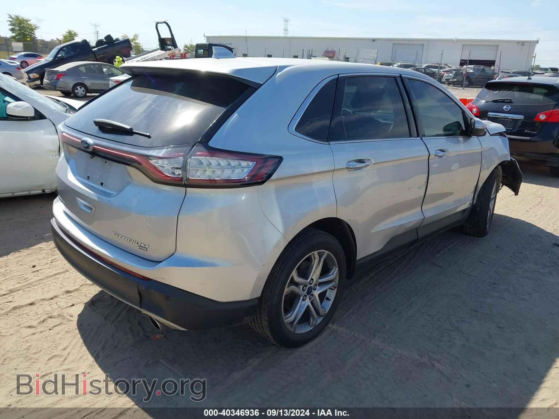 2015 FORD EDGE - VIN: 2FMTK4K84FBB13325 - Photo 4