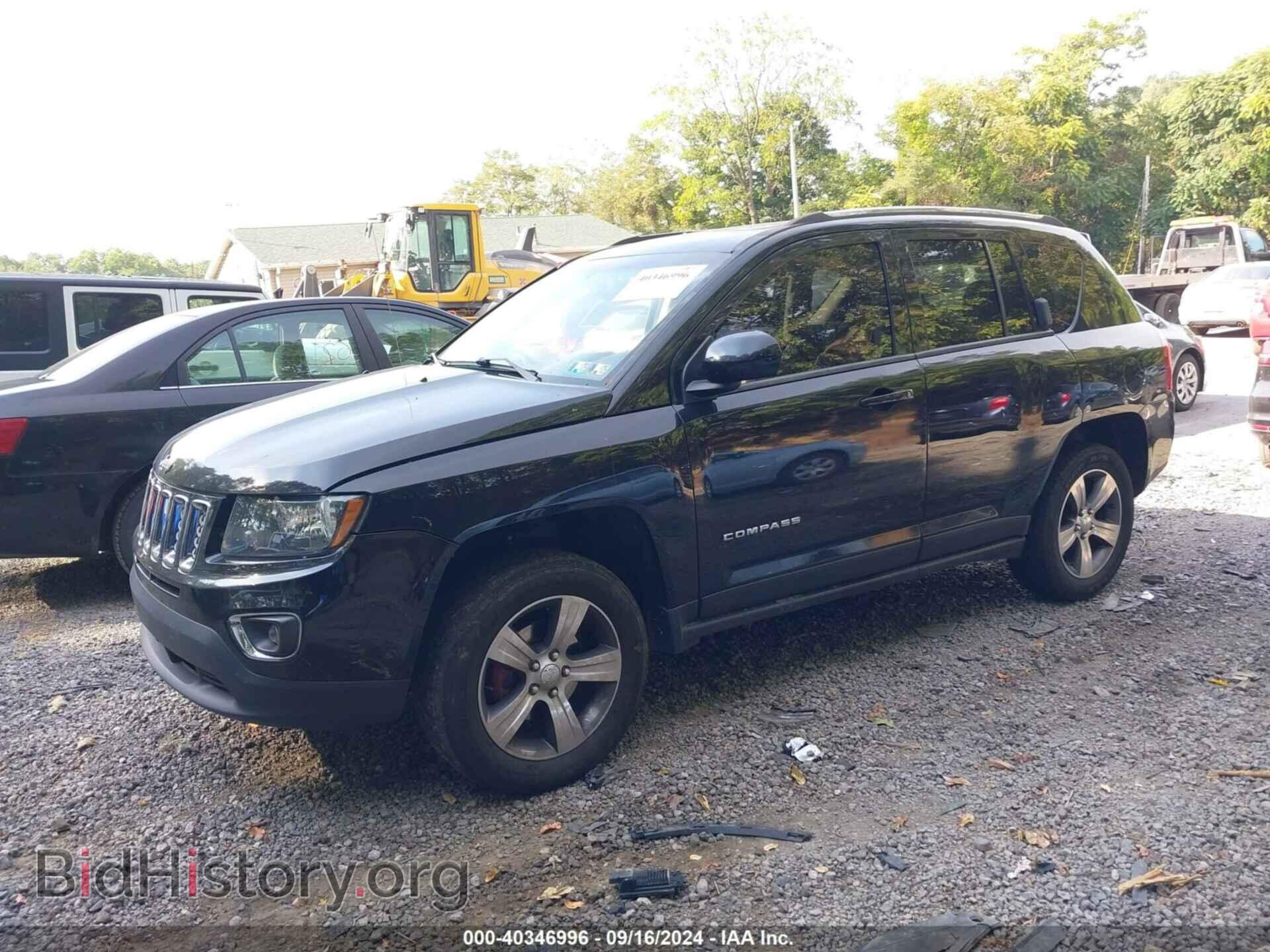 2017 JEEP COMPASS - VIN: 1C4NJDEB6HD100550 - Фото 2