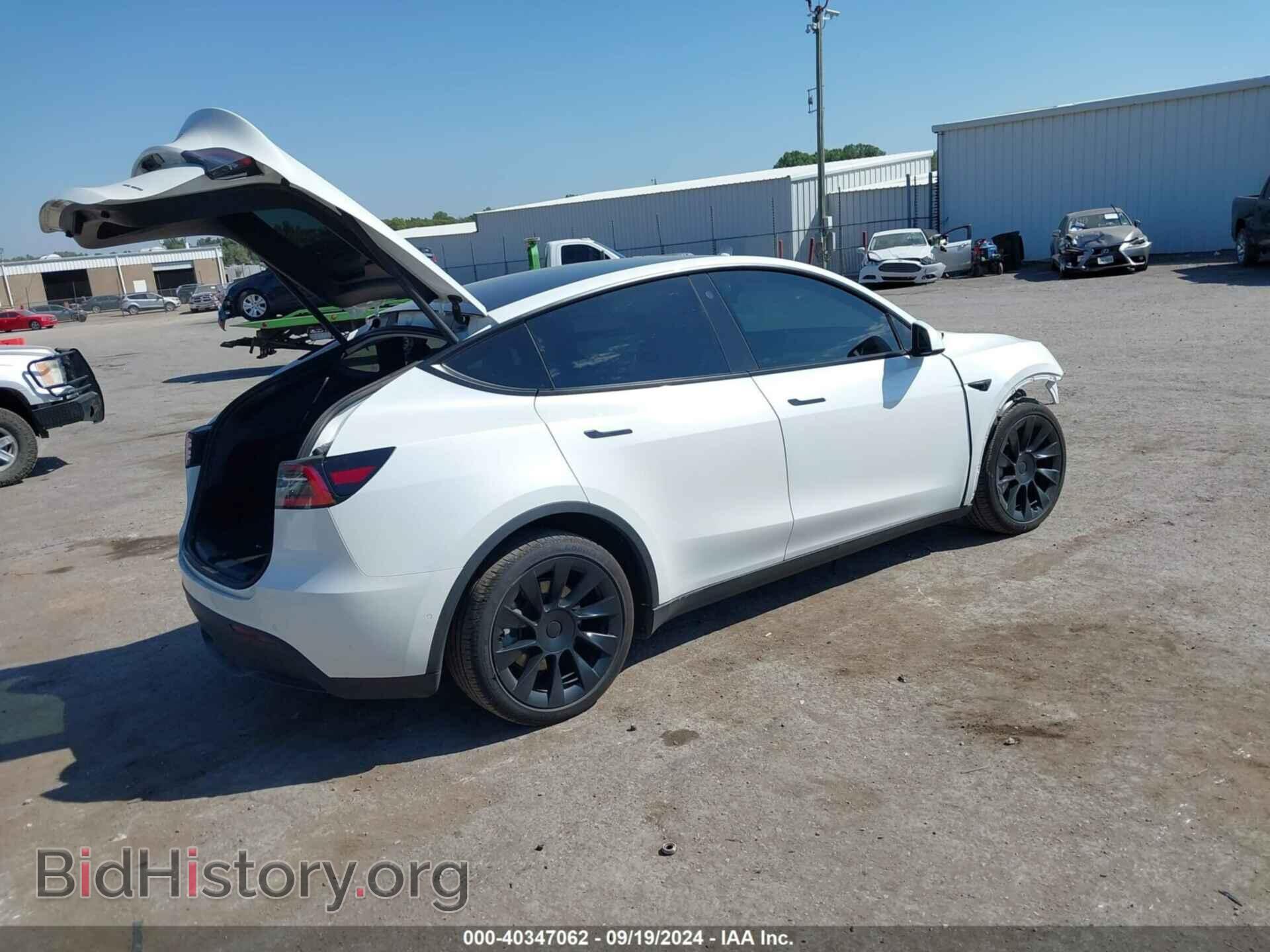 2021 TESLA MODEL Y - VIN: 5YJYGDEE2MF097784 - Фото 4