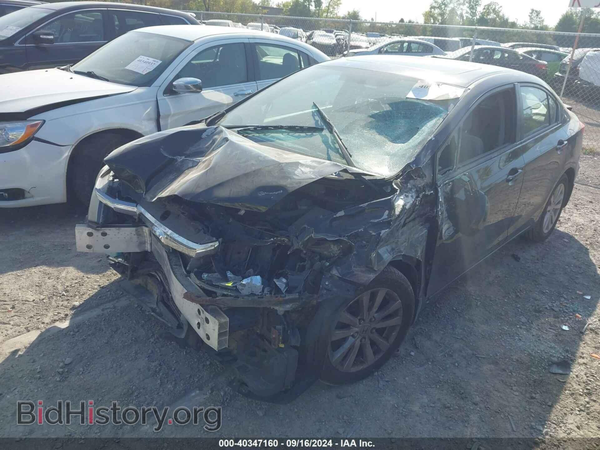 2012 HONDA CIVIC - VIN: 19XFB2F87CE056011 - Фото 2