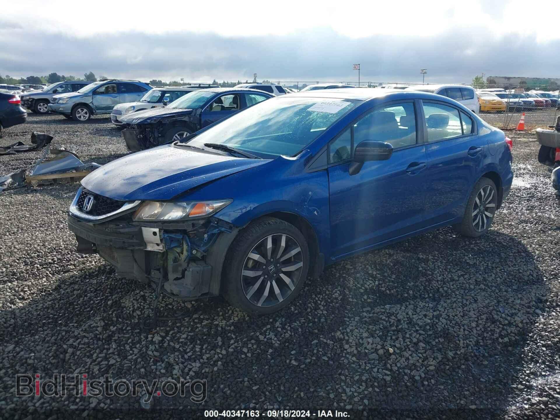 2015 HONDA CIVIC - VIN: 2HGFB2F9XFH512358 - Фото 2