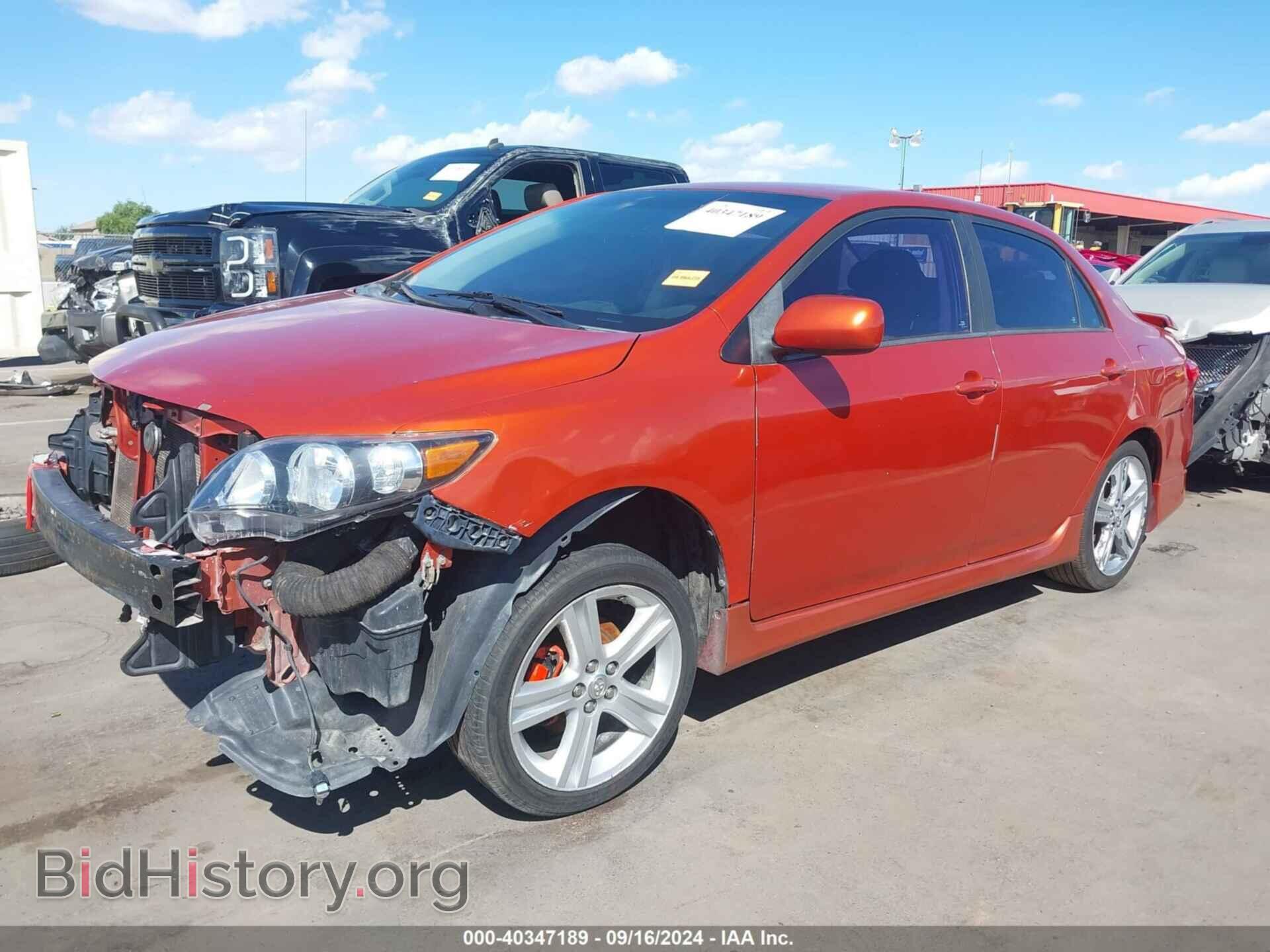 2013 TOYOTA COROLLA - VIN: 2T1BU4EE8DC079132 - Фото 2