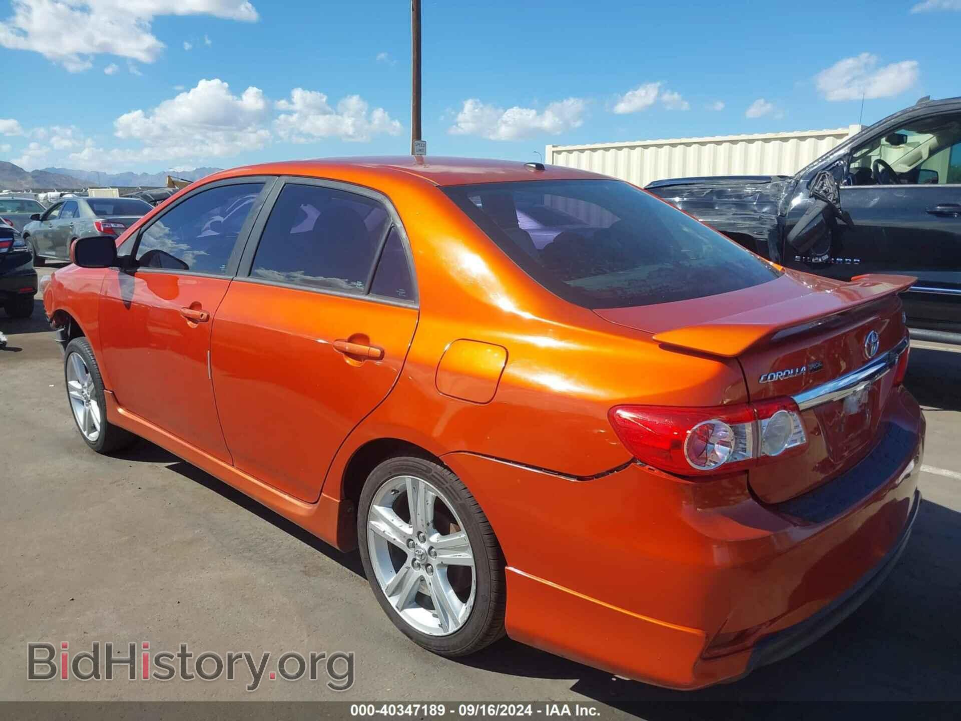 2013 TOYOTA COROLLA - VIN: 2T1BU4EE8DC079132 - Фото 3