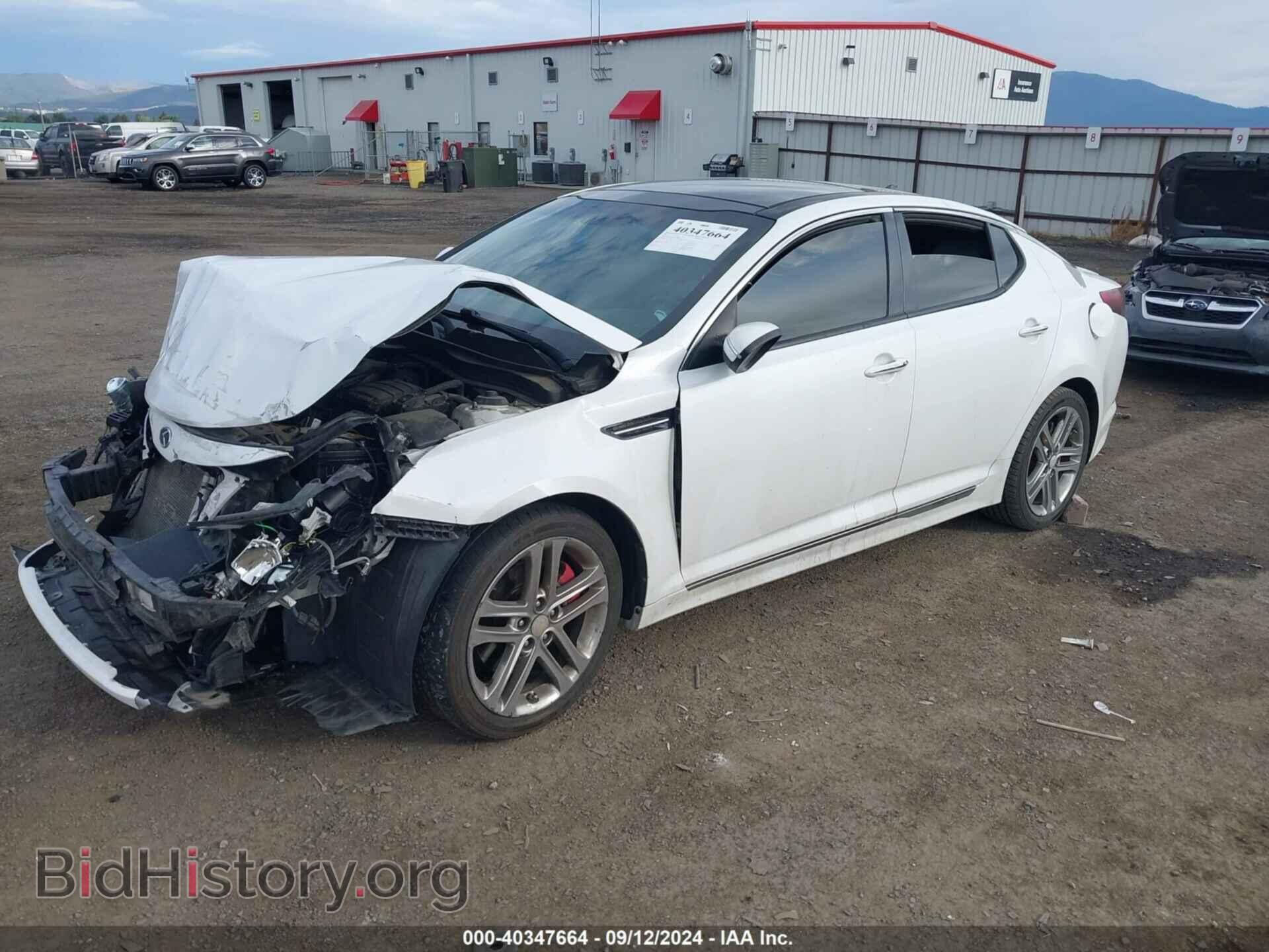 2013 KIA OPTIMA - VIN: 5XXGR4A68DG100429 - Фото 2