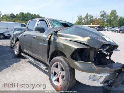 2012 RAM 1500 SLT, green — VIN 1C6RD7LT5CS146467, IAAI