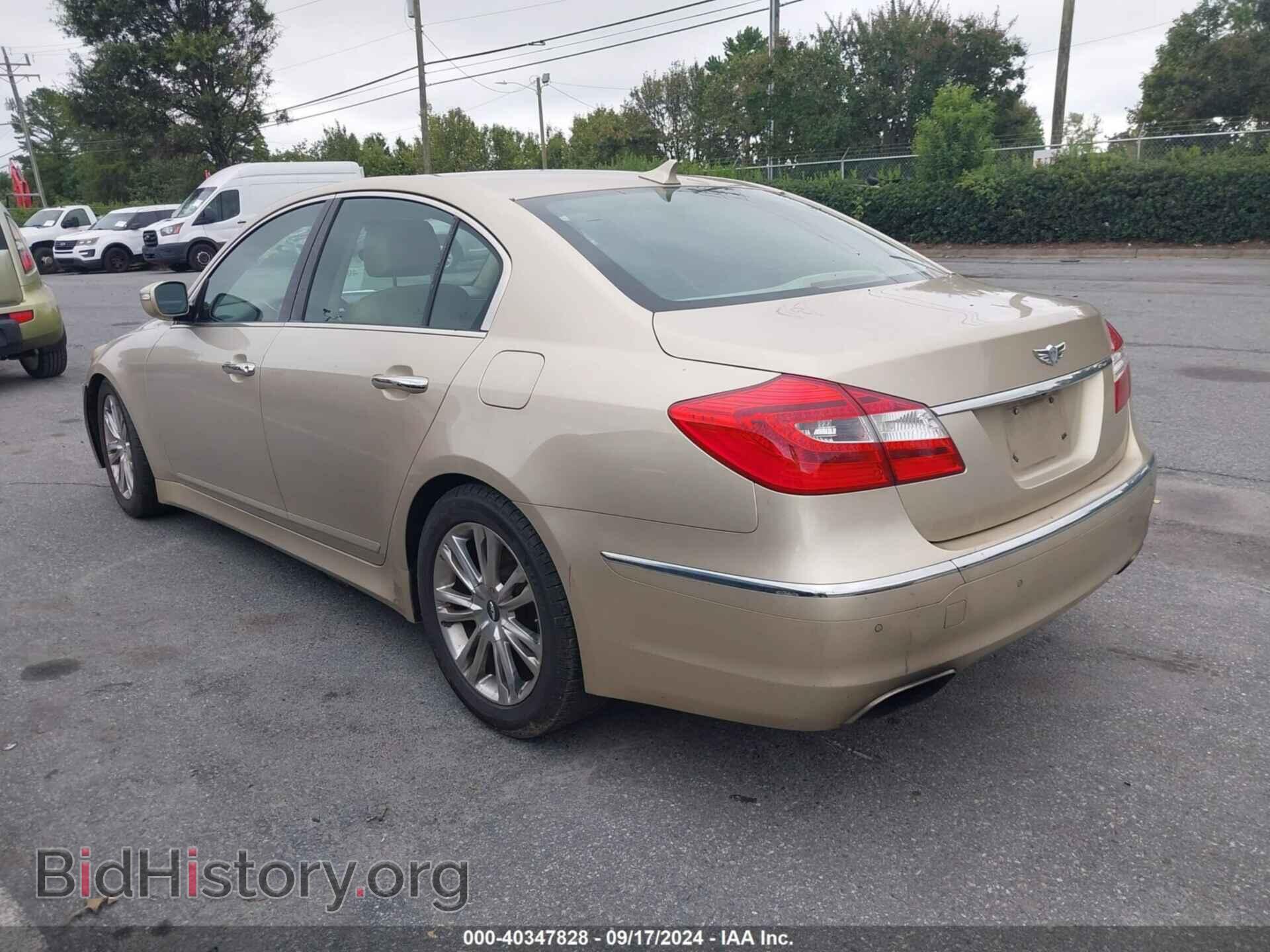 2012 HYUNDAI GENESIS - VIN: KMHGC4DD9CU153236 - Фото 3