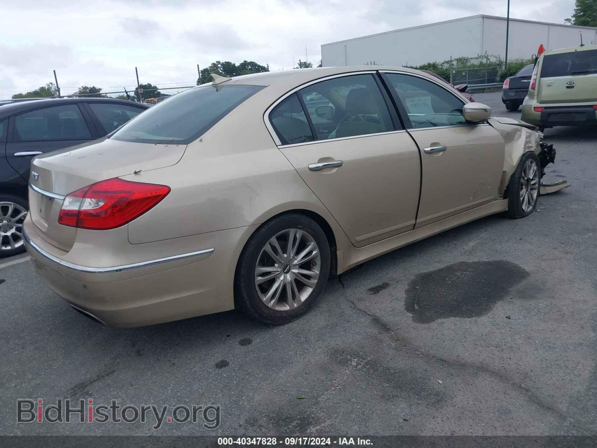 2012 HYUNDAI GENESIS - VIN: KMHGC4DD9CU153236 - Фото 4