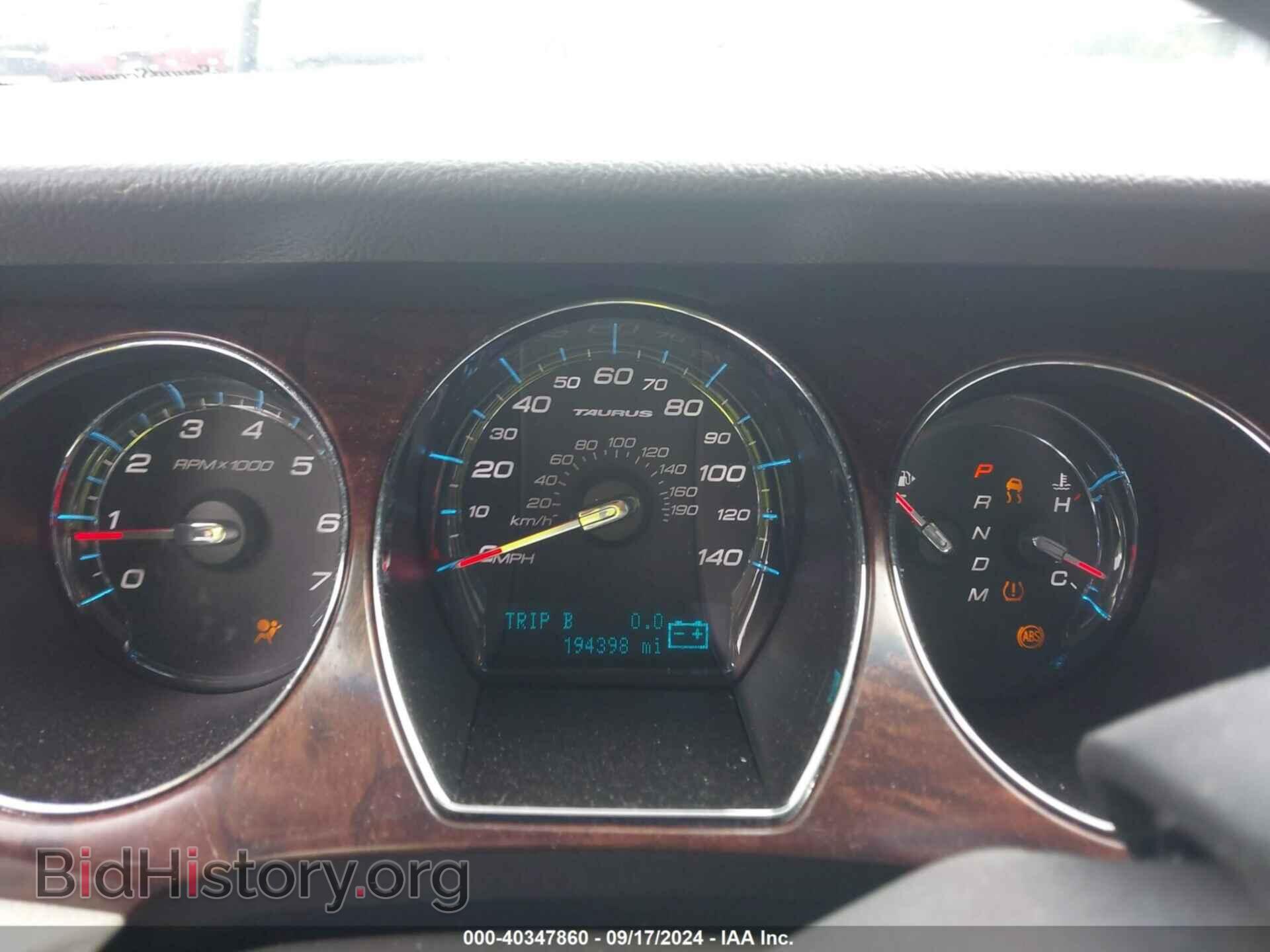2010 FORD TAURUS - VIN: 1FAHP2EW2AG149340 - Фото 7