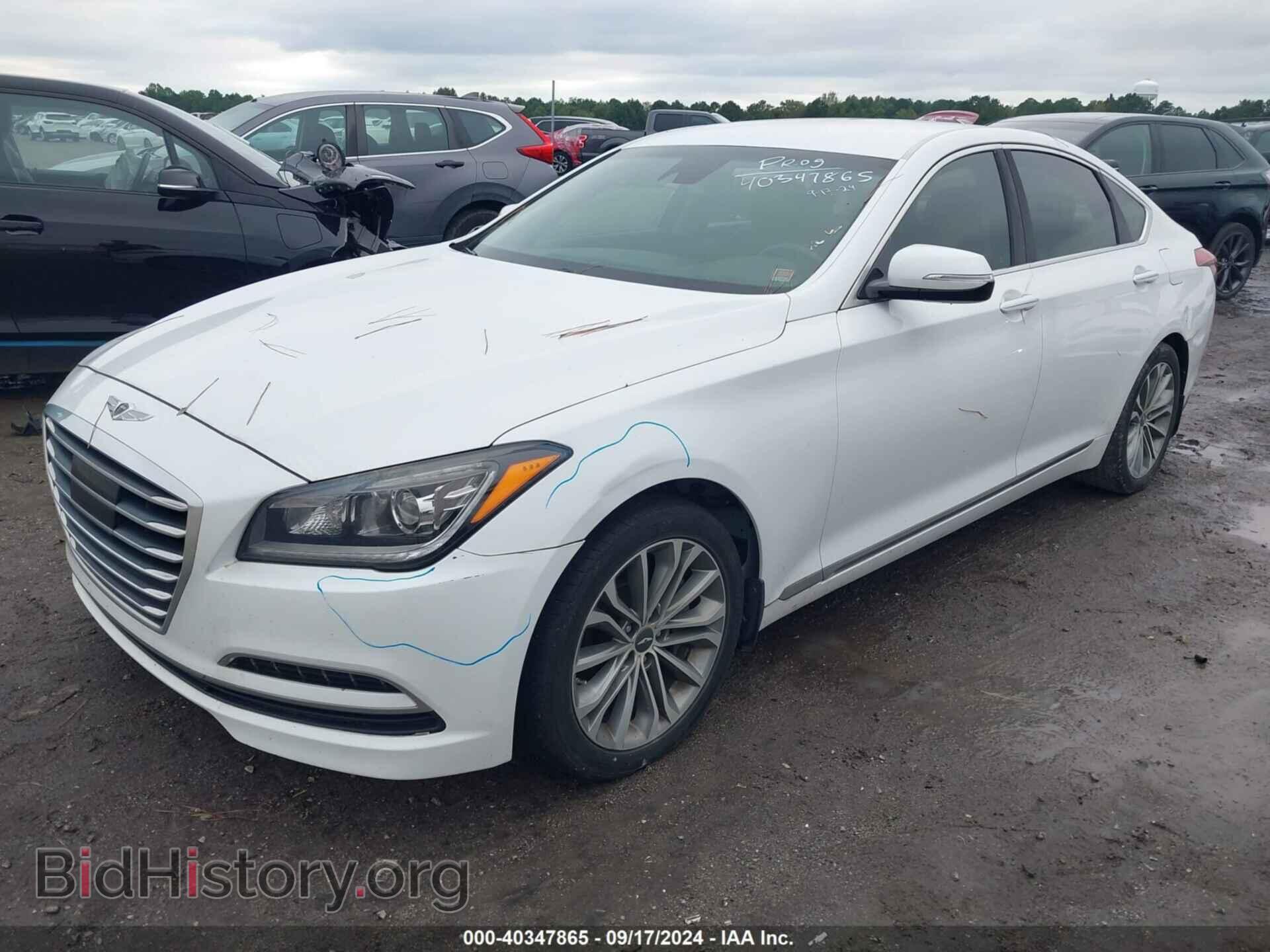 2017 GENESIS G80 - VIN: KMHGN4JE8HU188154 - Фото 2
