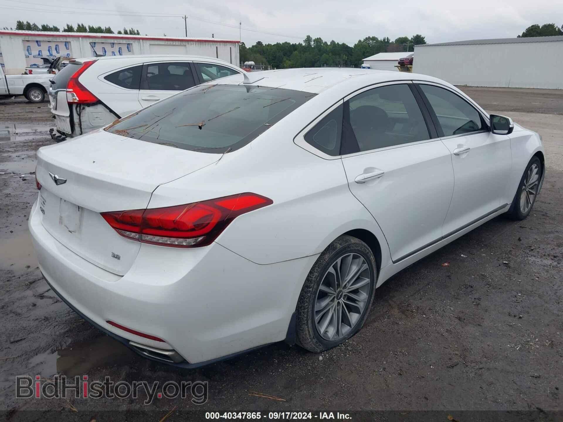 2017 GENESIS G80 - VIN: KMHGN4JE8HU188154 - Фото 4