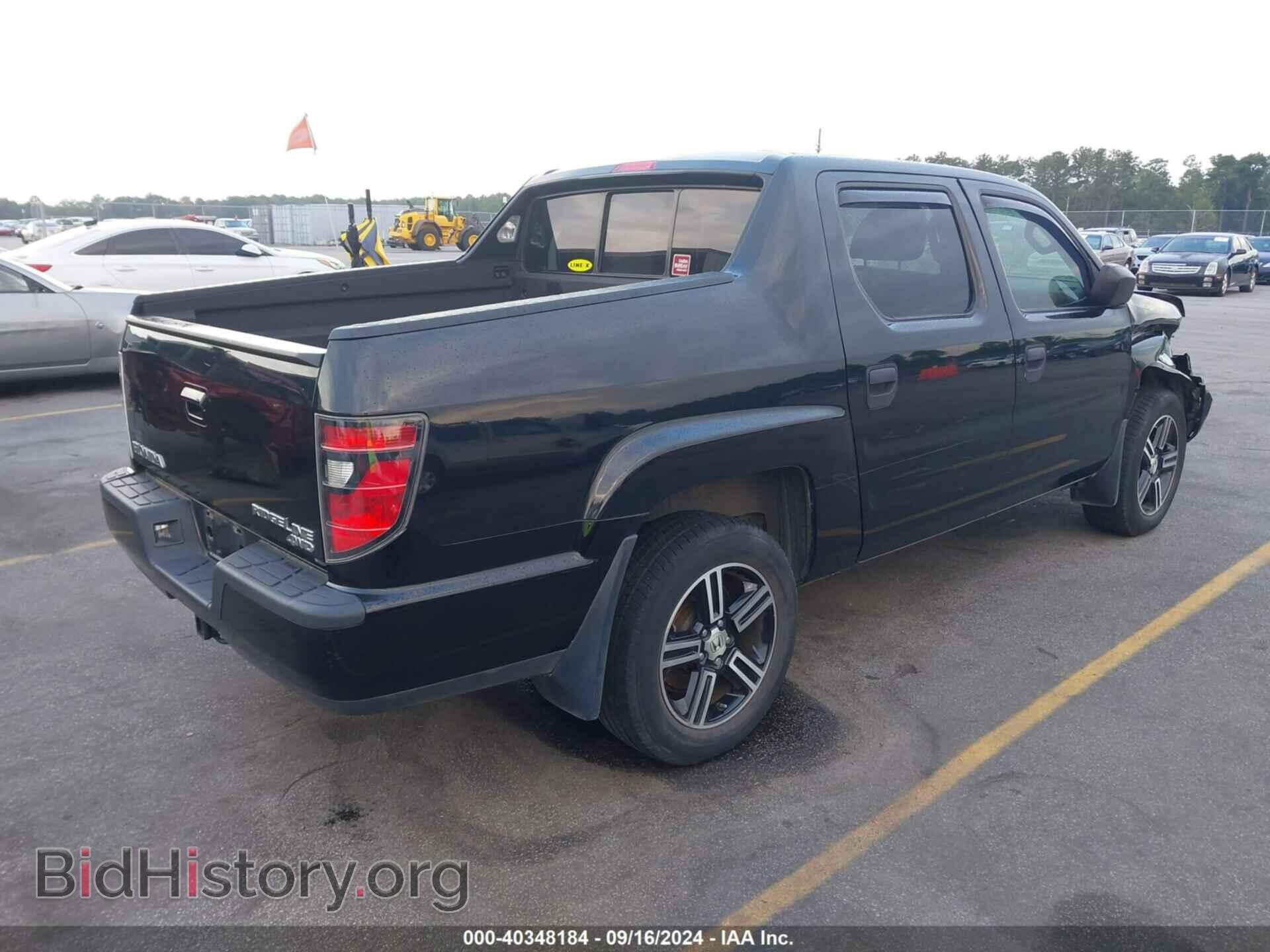 2013 HONDA RIDGELINE - VIN: 5FPYK1F79DB001623 - Фото 4