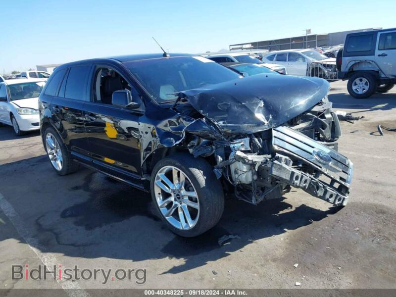 2009 Ford EDGE Sport (VIN 2FMDK40C79BA81048) — фото 1 из 16, IAAI, повреждение: правая передняя часть