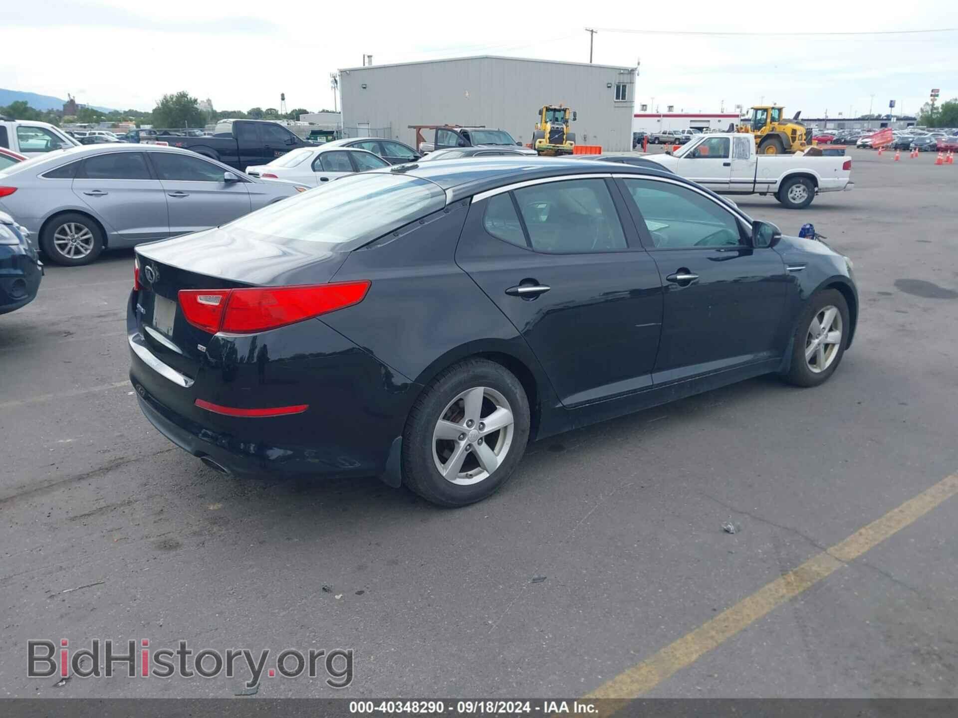 2014 KIA OPTIMA - VIN: 5XXGM4A73EG290620 - Фото 4