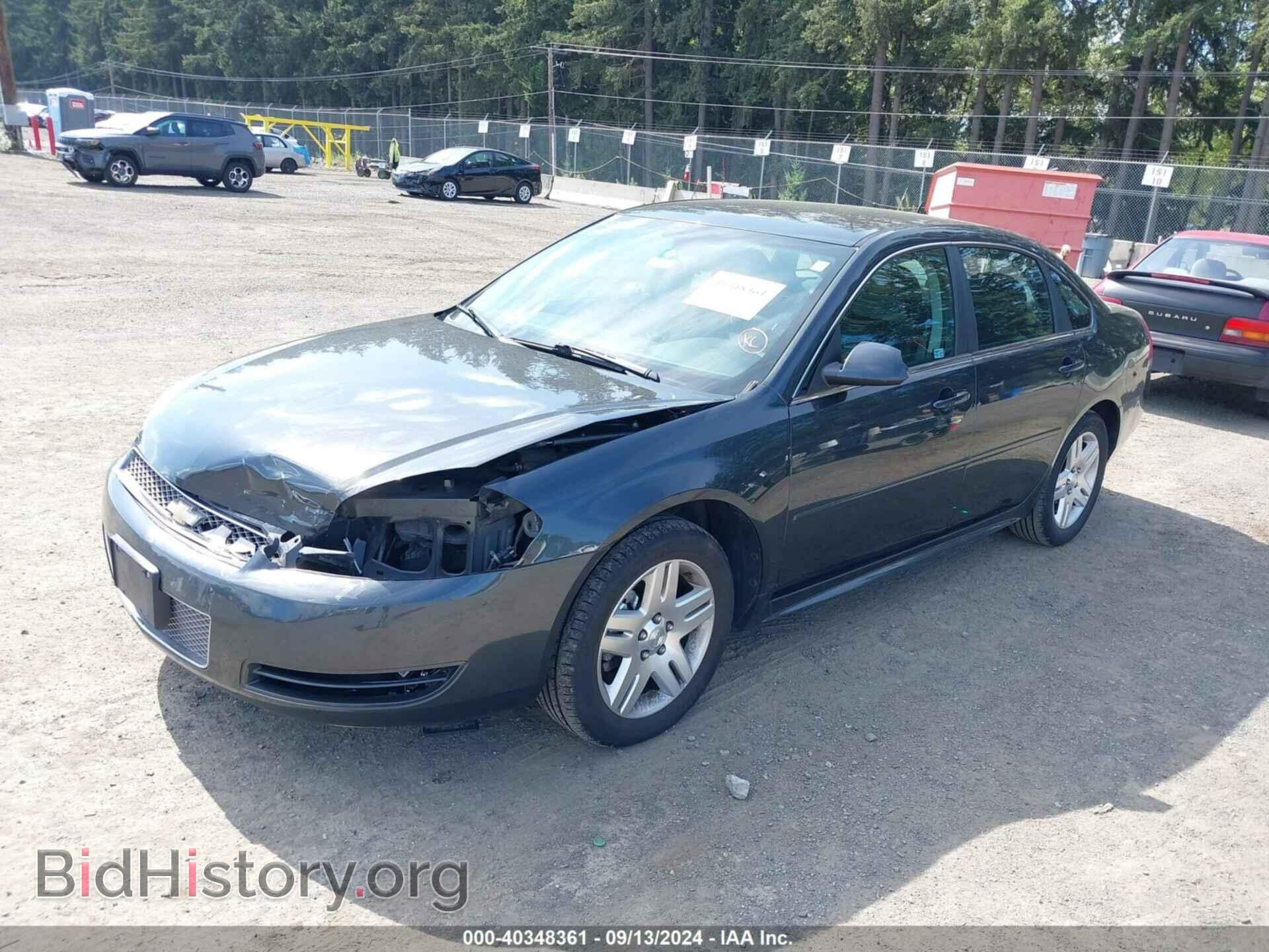 2012 CHEVROLET IMPALA - VIN: 2G1WB5E35C1314331 - Фото 2