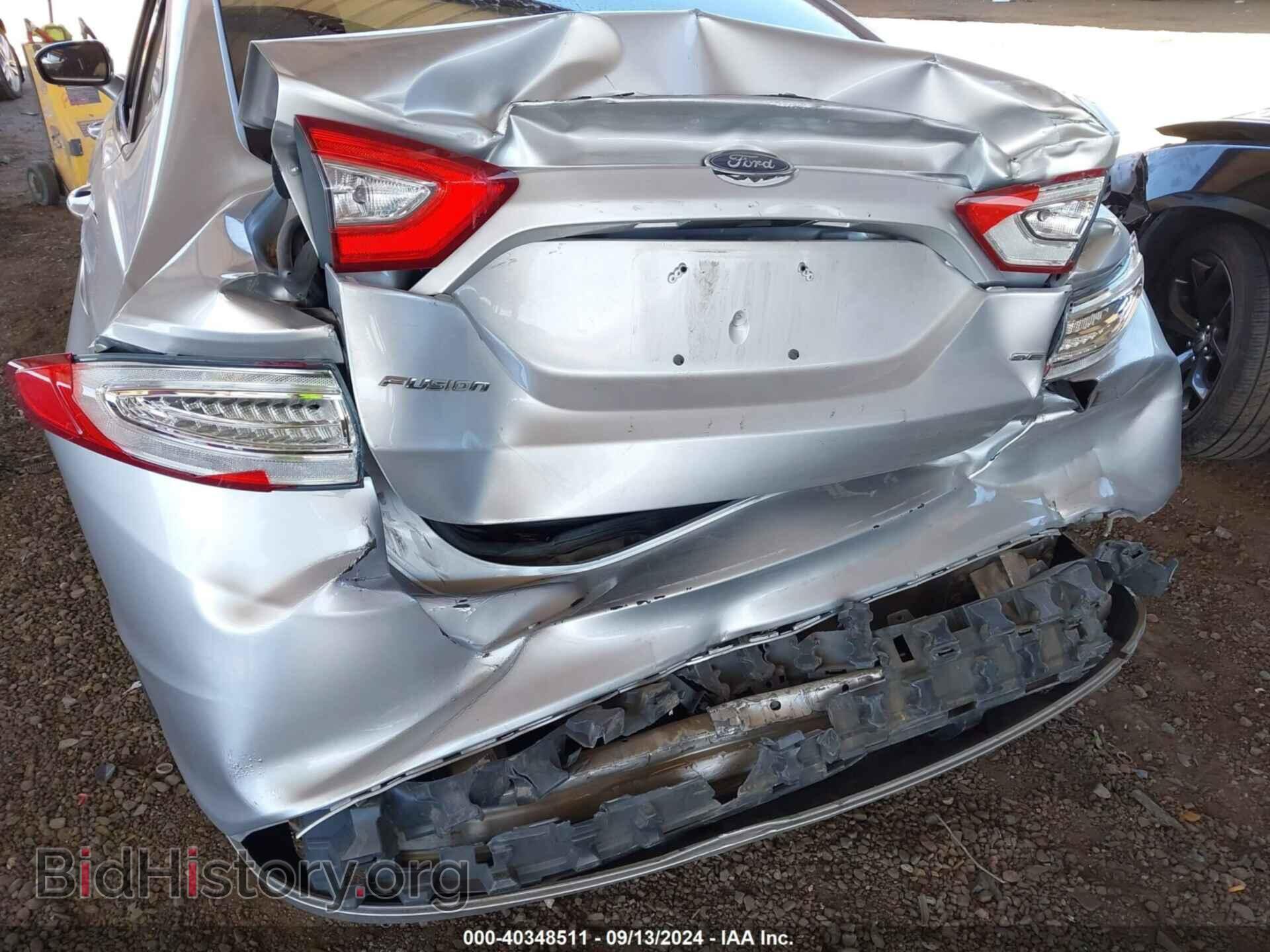 2014 FORD FUSION - VIN: 3FA6P0H7XER177594 - Фото 6