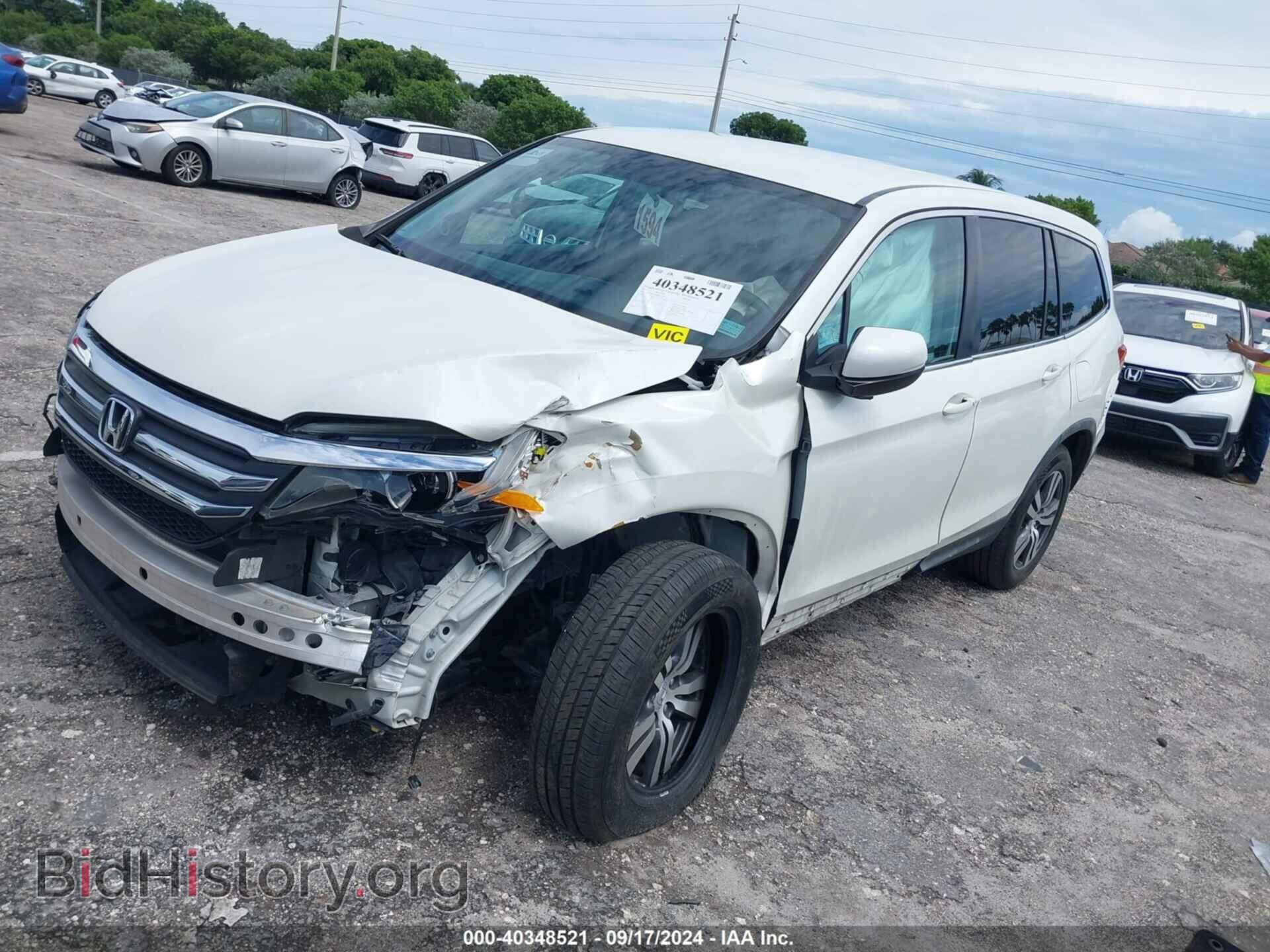 2017 HONDA PILOT - VIN: 5FNYF5H34HB011318 - Фото 2