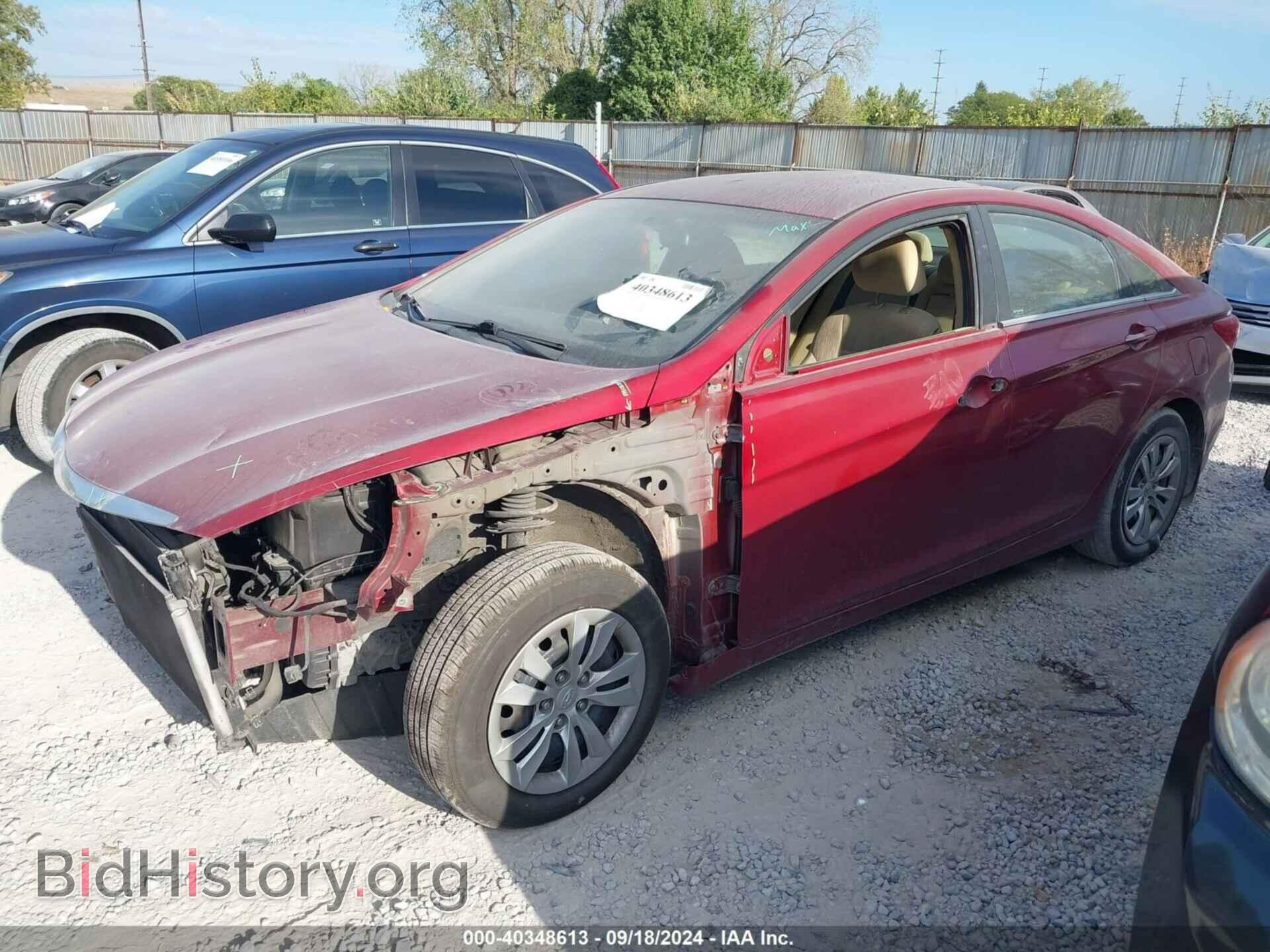 2012 HYUNDAI SONATA - VIN: 5NPEB4AC5CH435782 - Фото 2