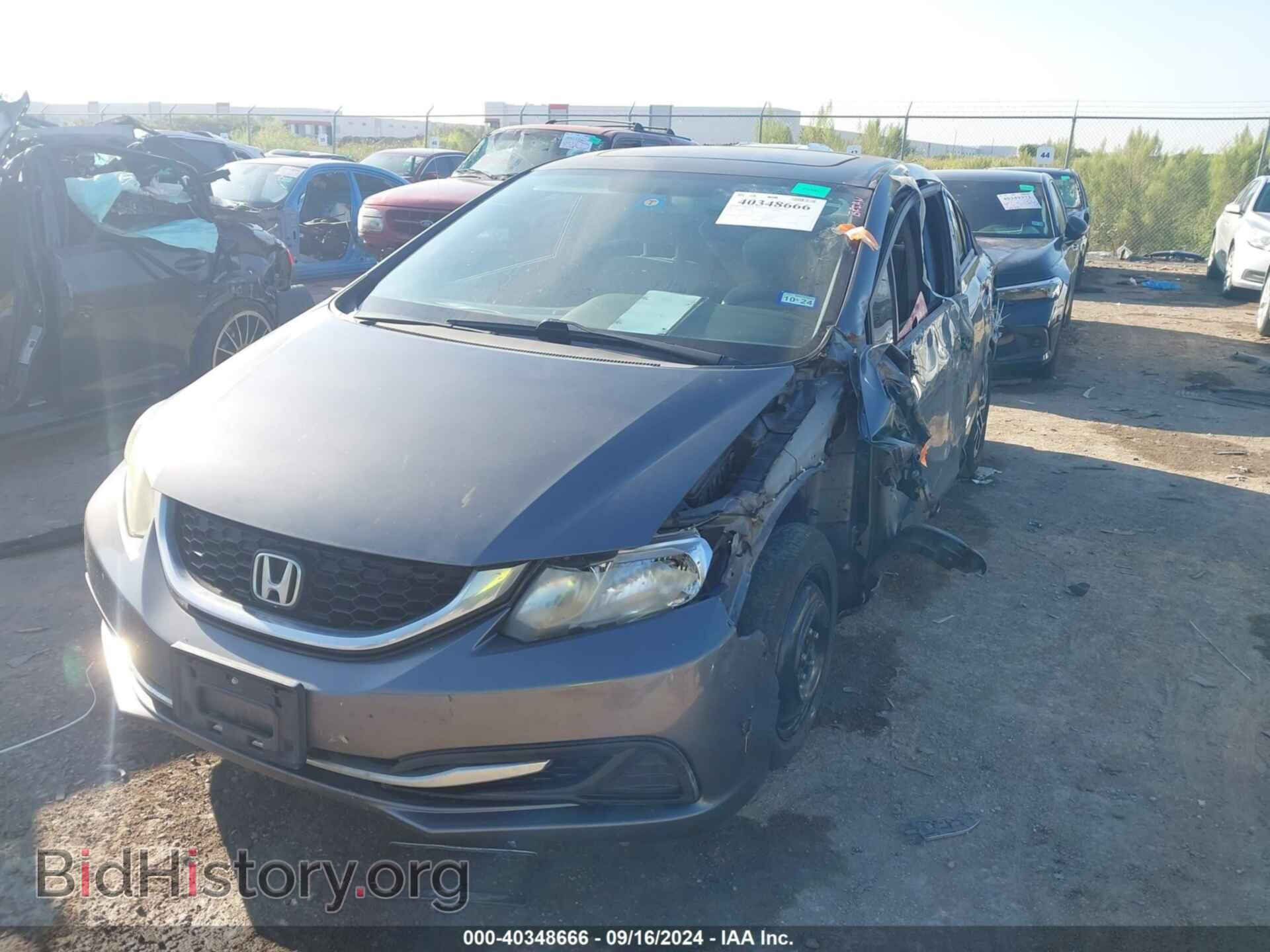 2013 HONDA CIVIC - VIN: 19XFB2F86DE073741 - Photo 2