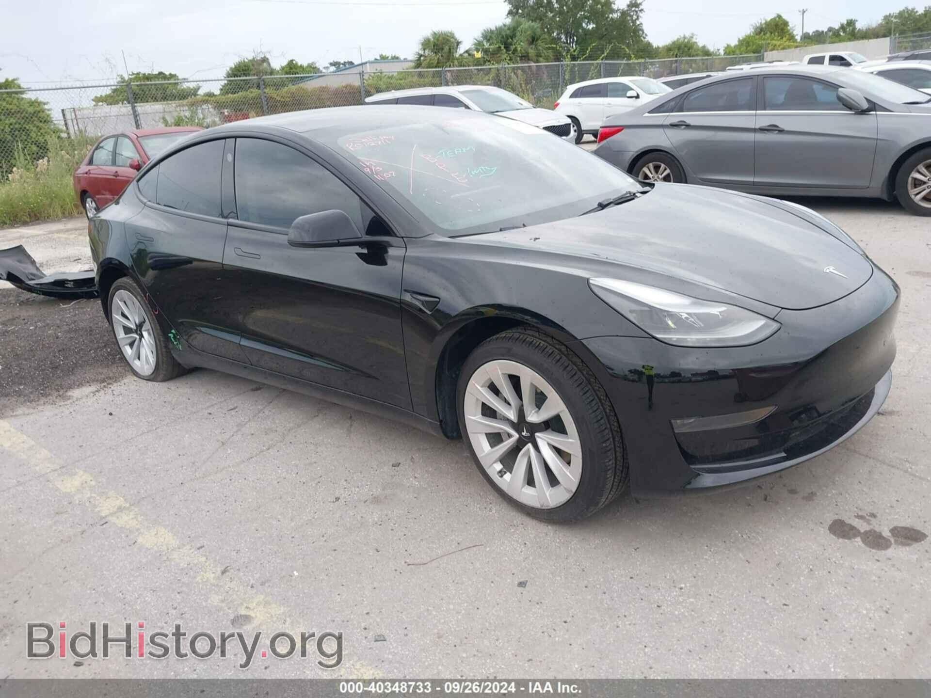 Фотография 5YJ3E1EA4PF458741 - TESLA MODEL 3 2023