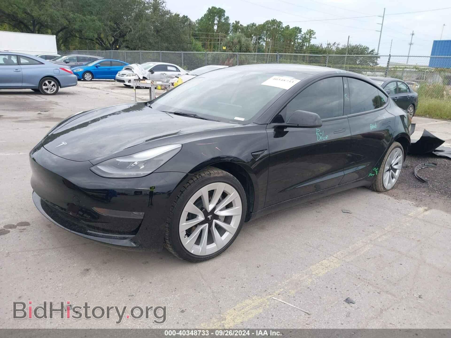 2023 TESLA MODEL 3 - VIN: 5YJ3E1EA4PF458741 - Фото 2